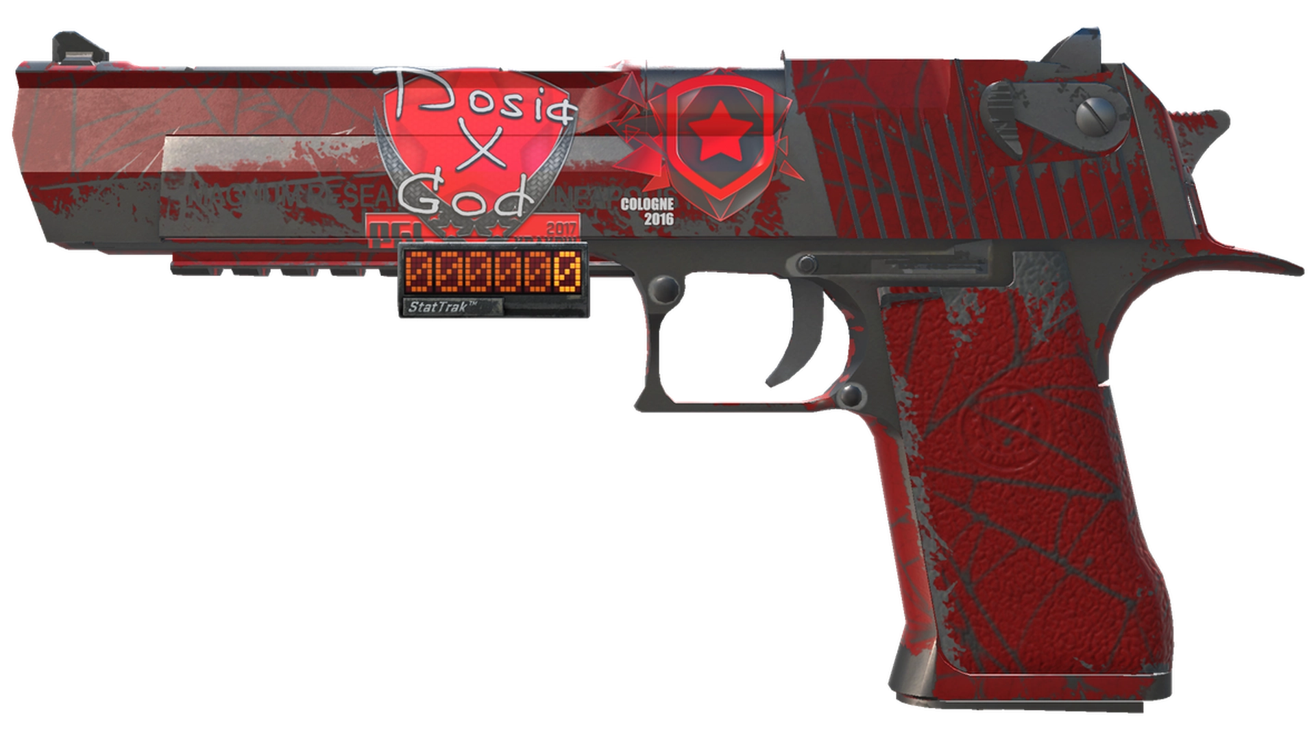 StatTrak™ Desert Eagle | Кровавая паутина (Поношенное)