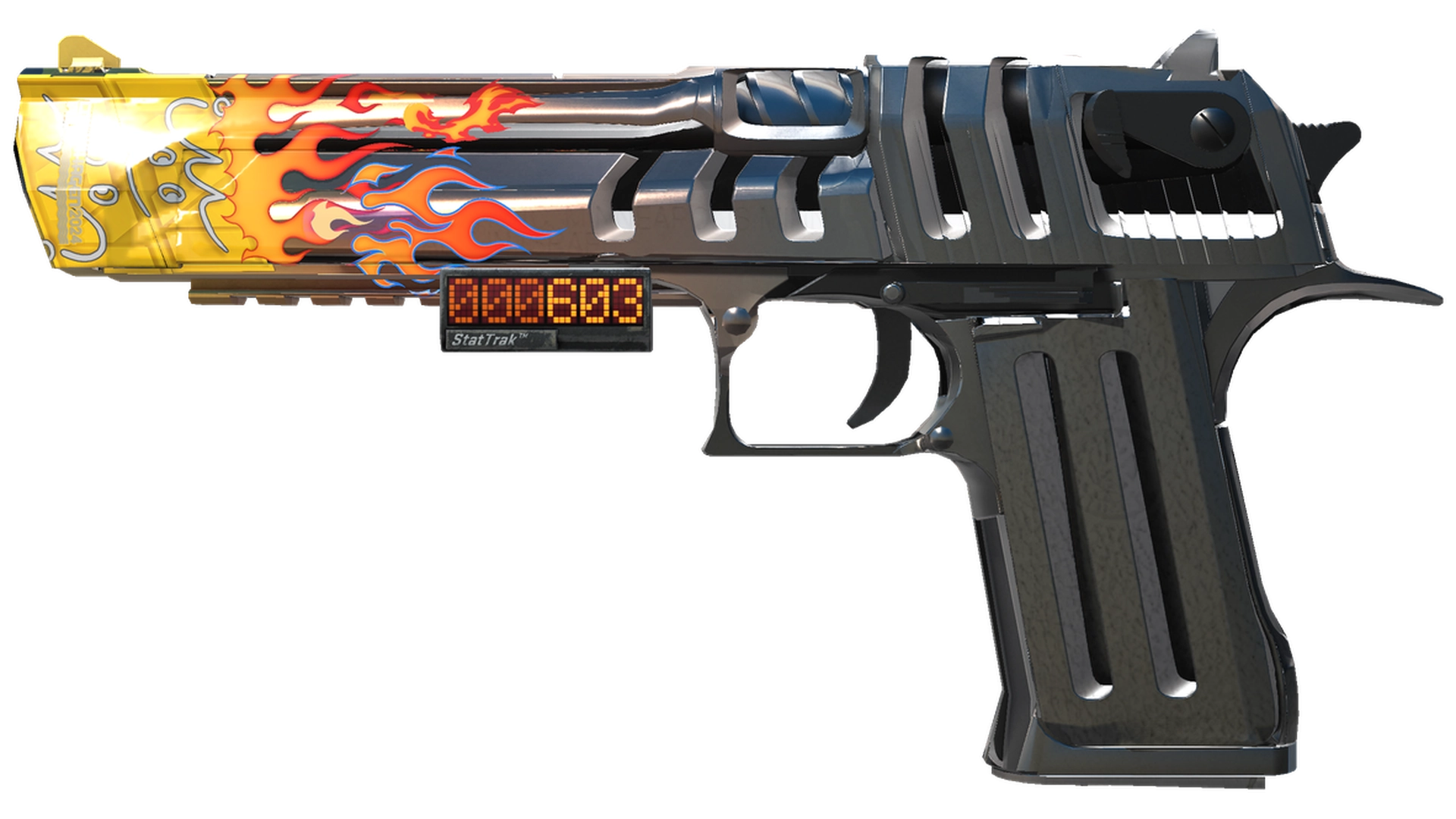 StatTrak™ Desert Eagle | Рельсотрон (Немного поношенное)