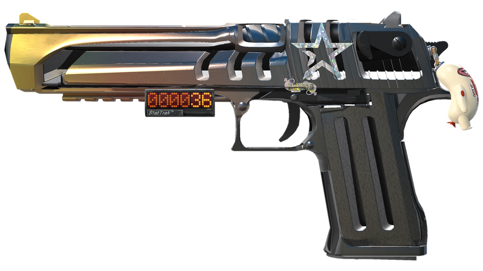 StatTrak™ Desert Eagle | Рельсотрон (Немного поношенное)