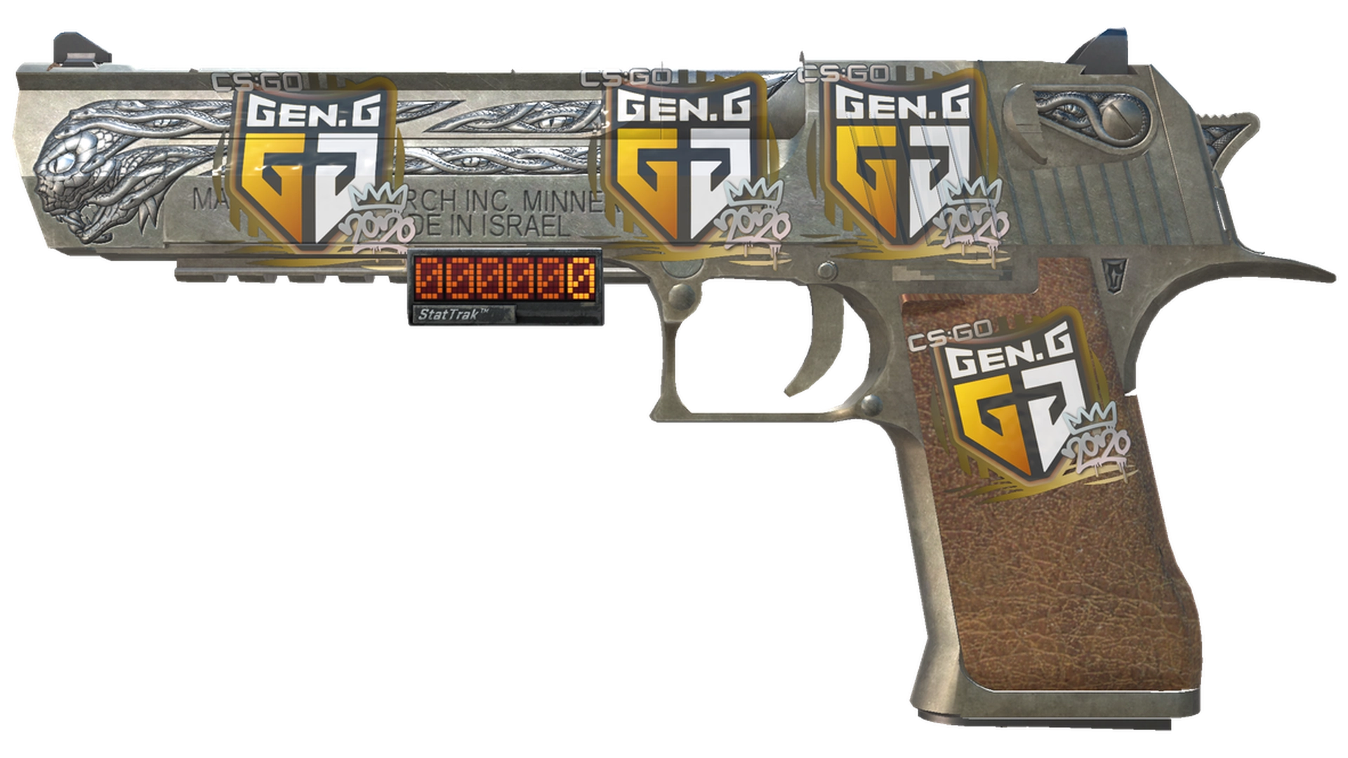 StatTrak™ Desert Eagle | Naga (Minimal Wear)