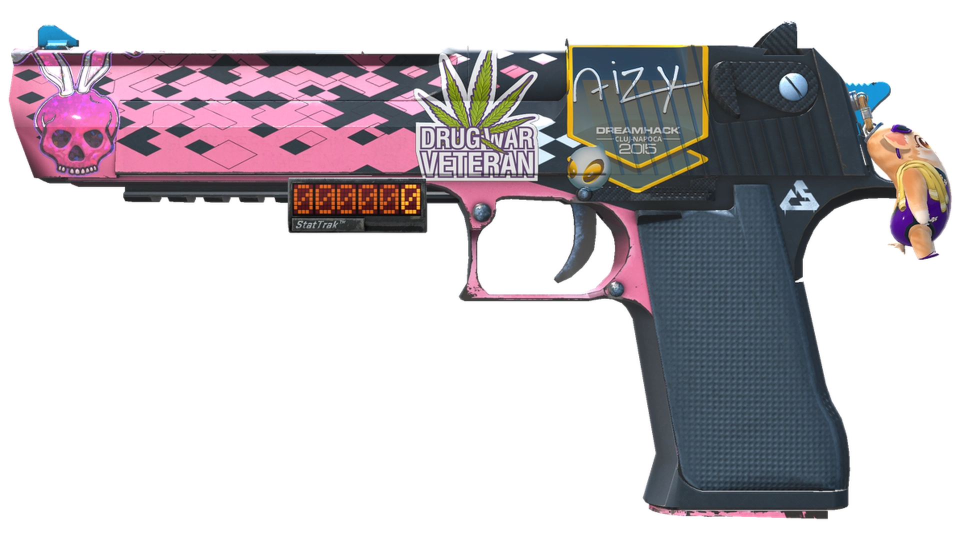 StatTrak™ Desert Eagle | Стрелковая дисциплина (Немного поношенное)