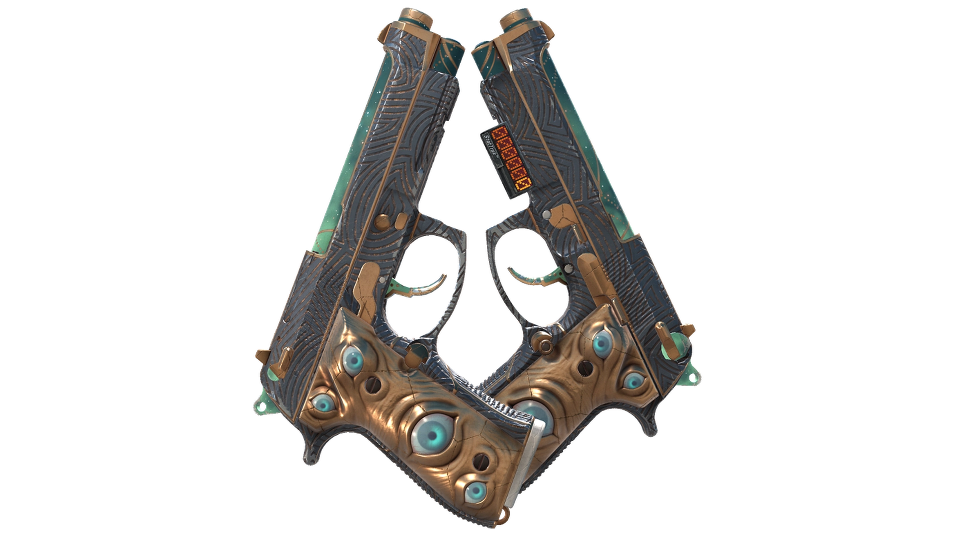 StatTrak™ Dual Berettas | Angel Eyes (Field-Tested)