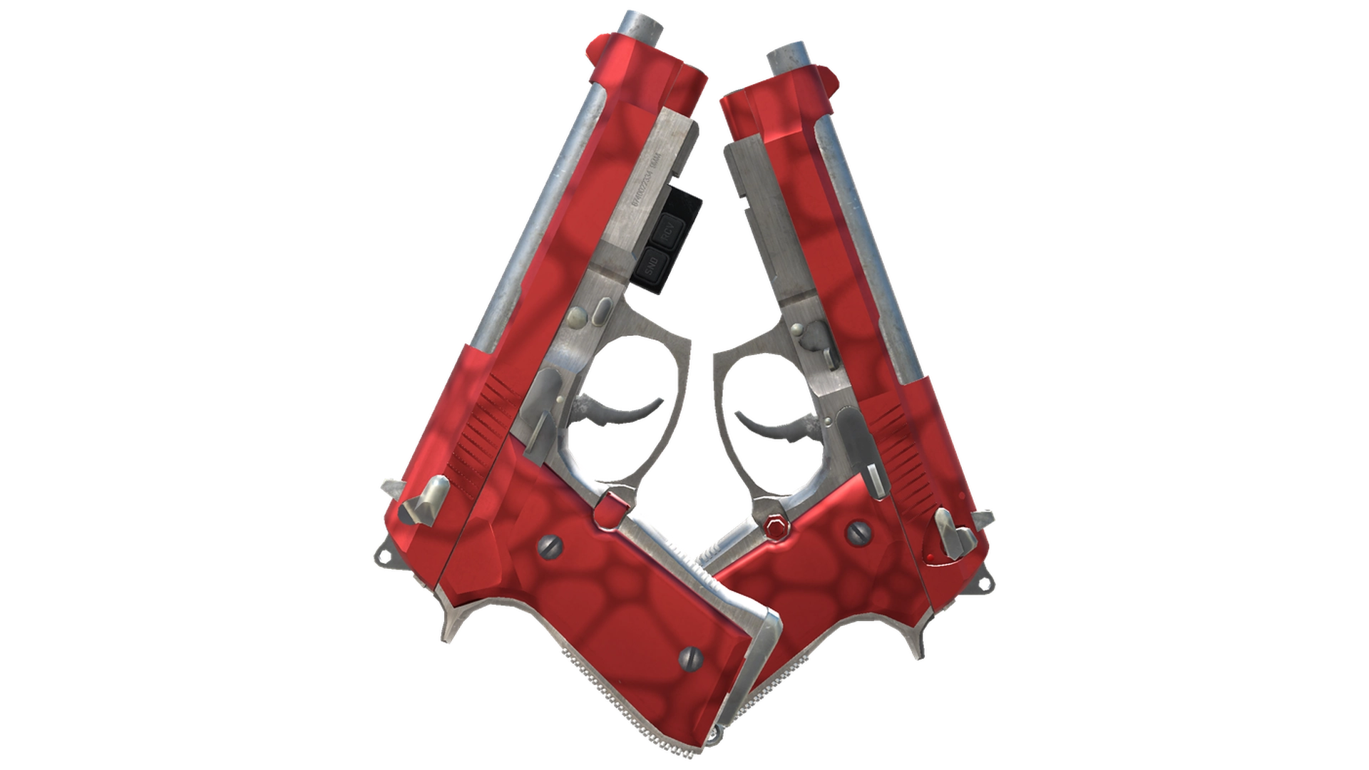 StatTrak™ Dual Berettas | Hemoglobin (Factory New)