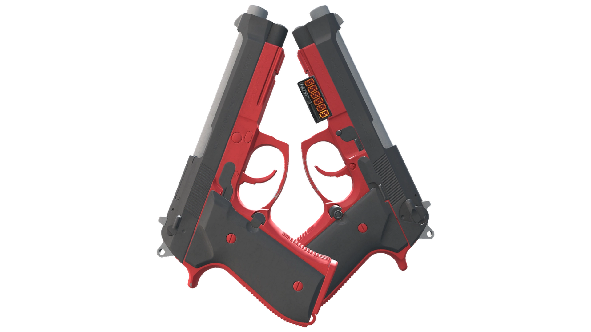 StatTrak™ Dual Berettas | Panther (Factory New)
