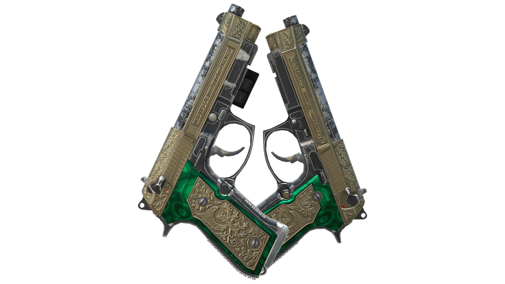 StatTrak™ Dual Berettas | Royal Consorts (Field-Tested)