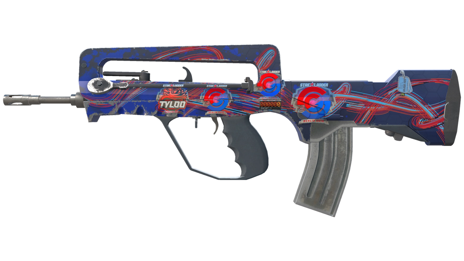 StatTrak™ FAMAS | Afterimage (Factory New)