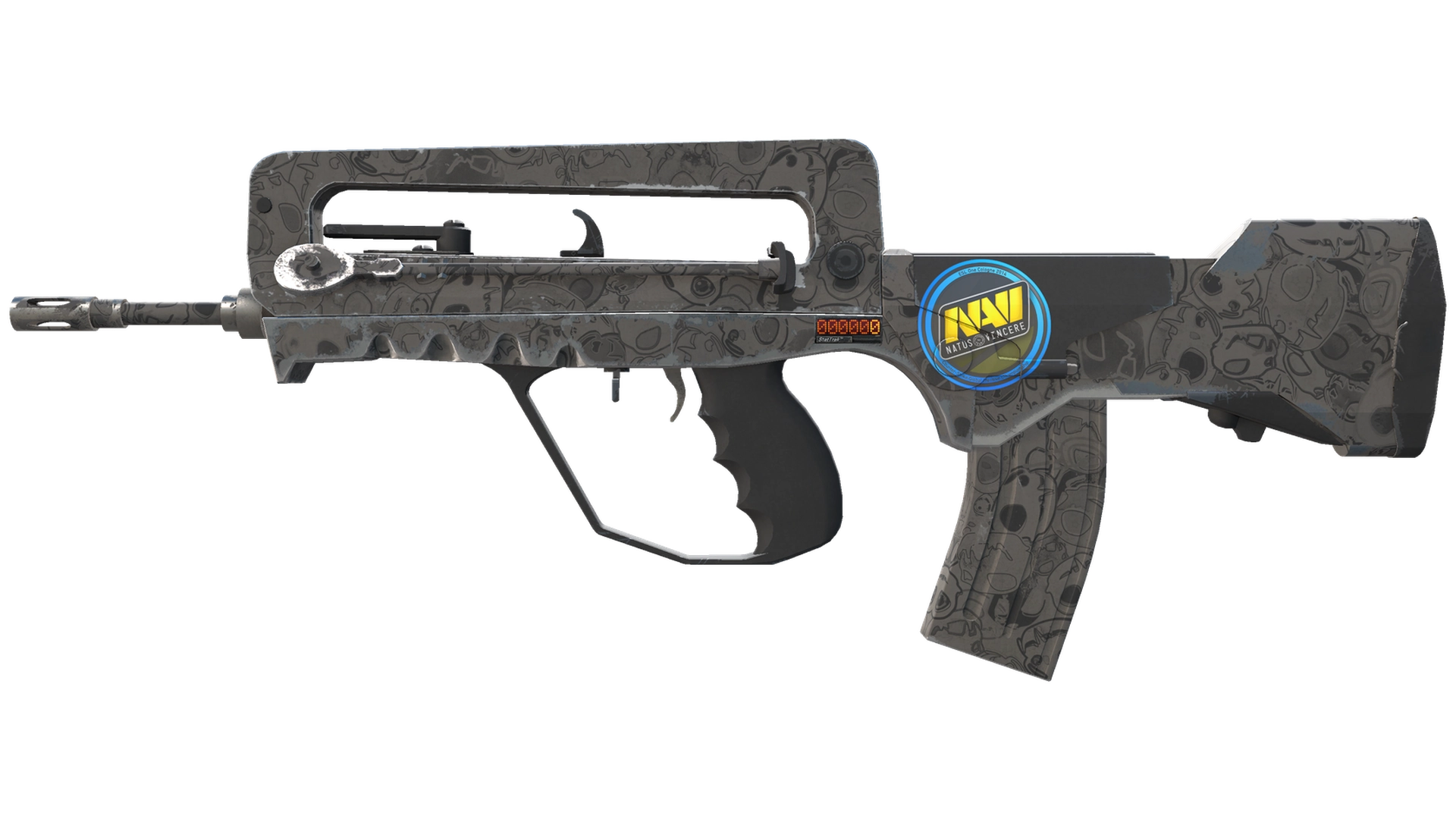 StatTrak™ FAMAS | Doomkitty (Minimal Wear)
