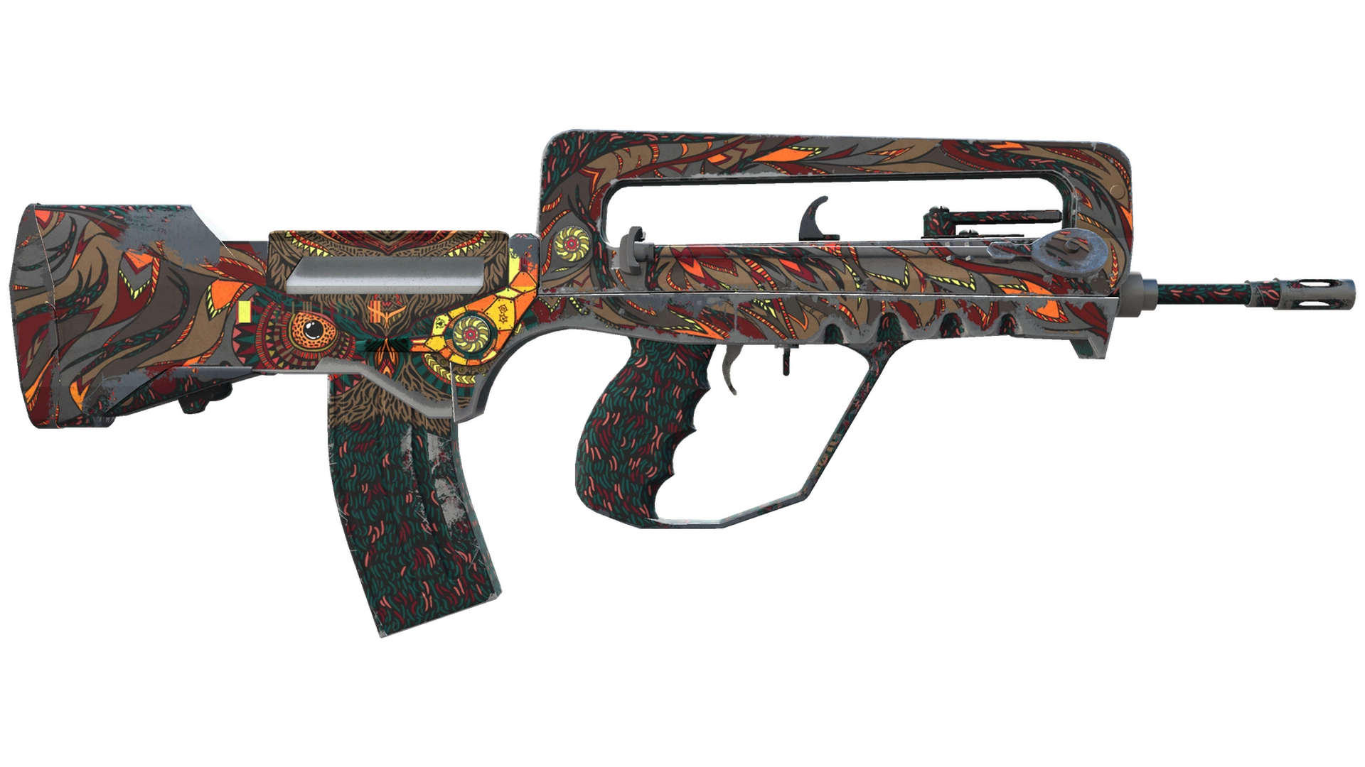 StatTrak™ FAMAS | Eye of Athena (Field-Tested)