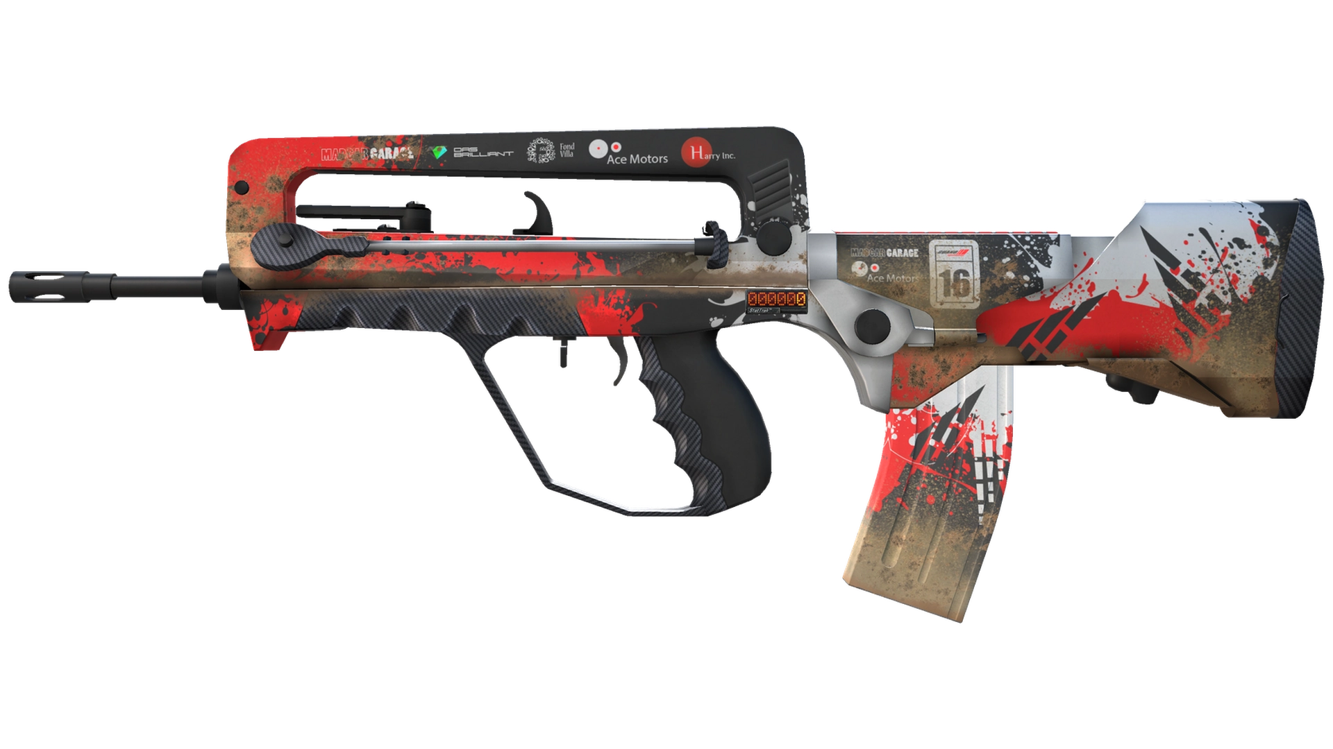 StatTrak™ FAMAS | Roll Cage (Factory New)
