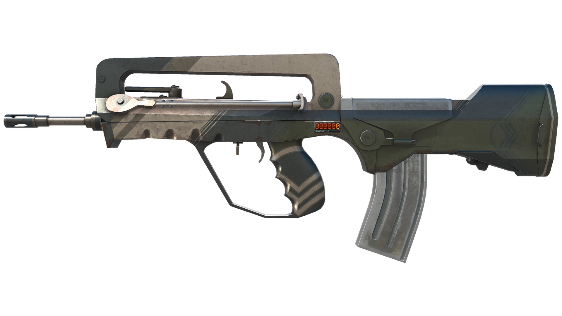 StatTrak™ FAMAS | Sergeant (Battle-Scarred)