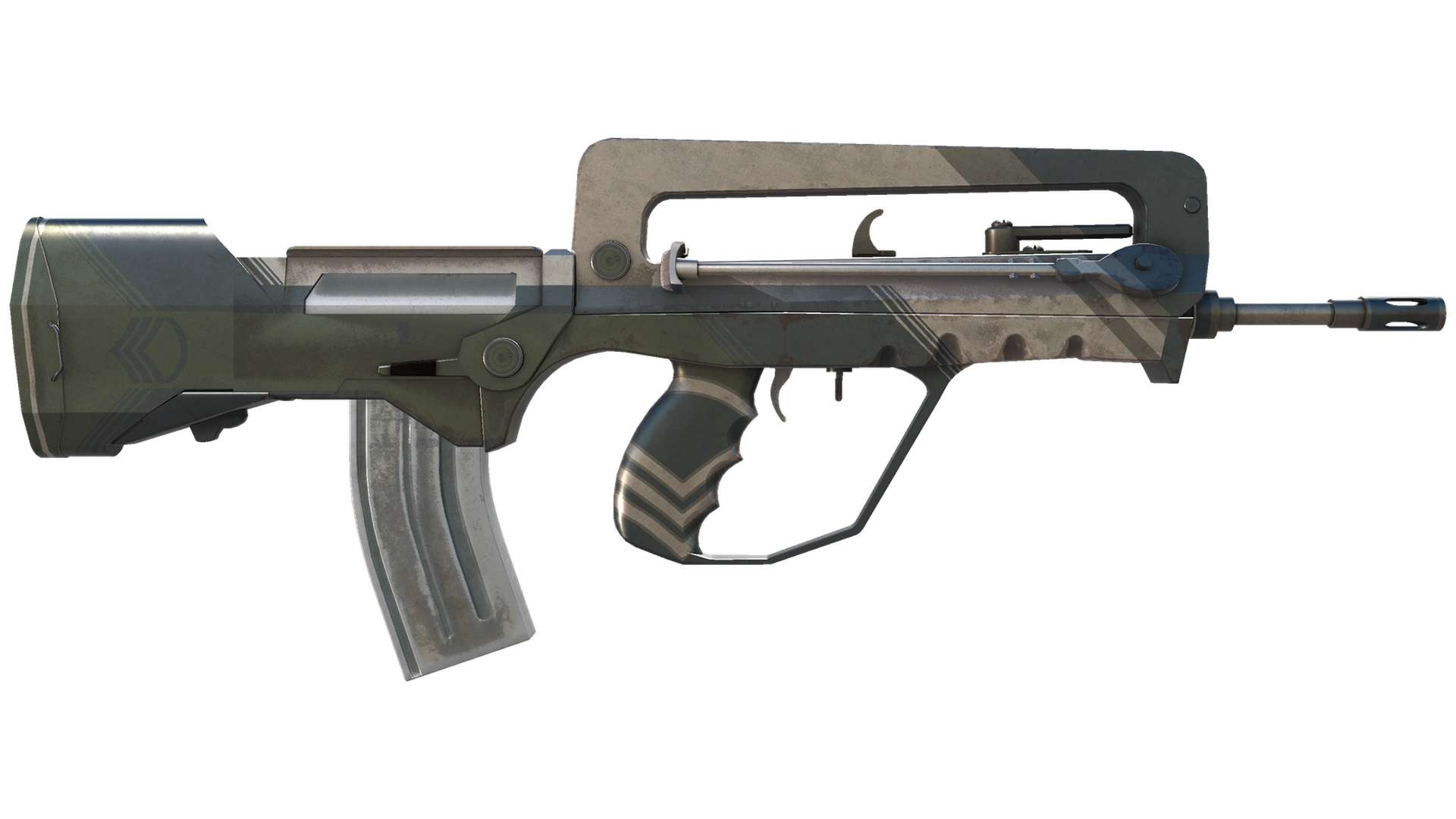 StatTrak™ FAMAS | Sergeant (Well-Worn)