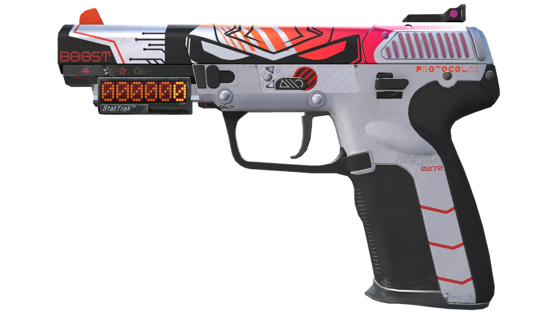 StatTrak™ Five-SeveN | Boost Protocol (Field-Tested)
