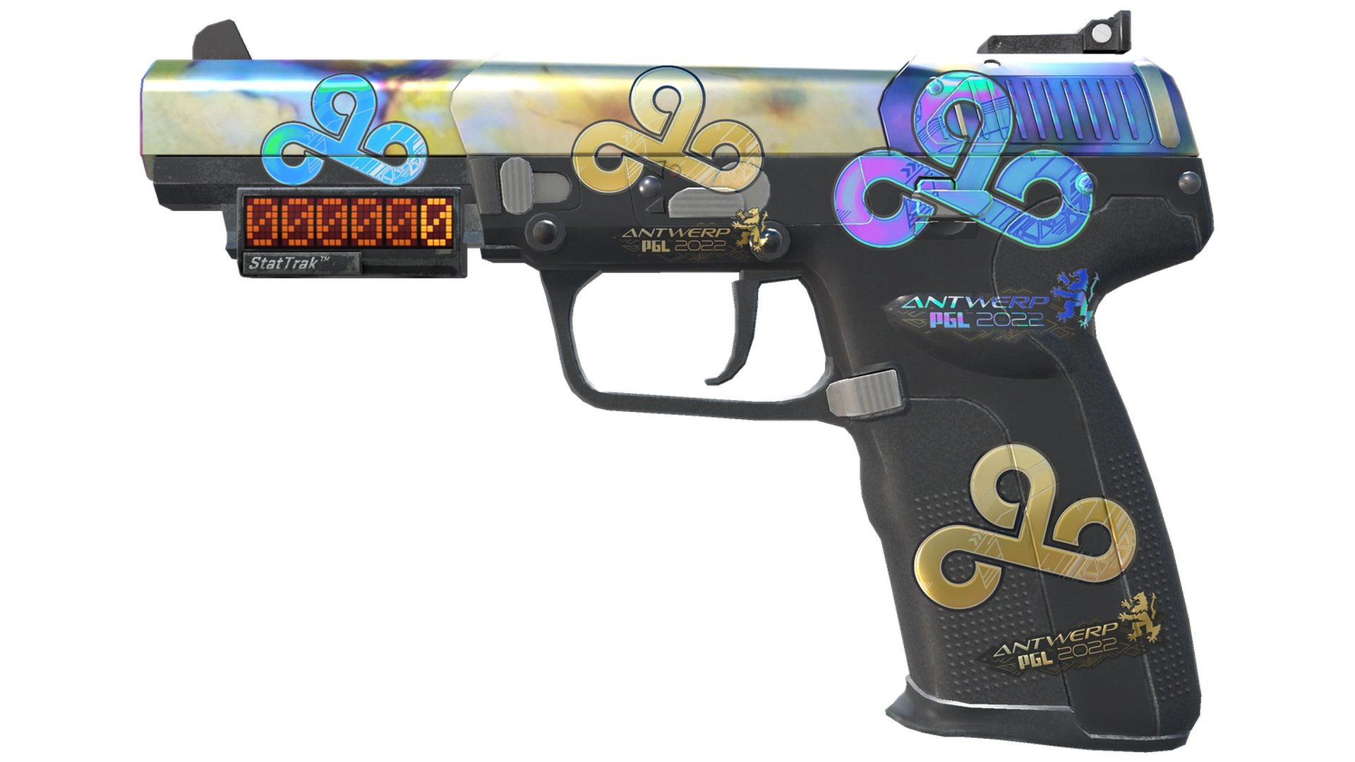 StatTrak™ Five-SeveN | Поверхностная закалка (Прямо с завода)