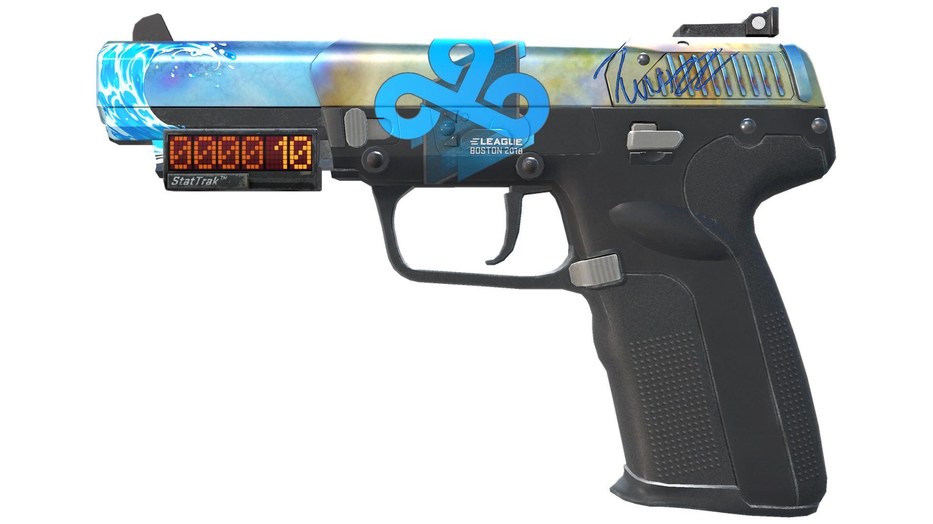 StatTrak™ Five-SeveN | Поверхностная закалка (После полевых испытаний)