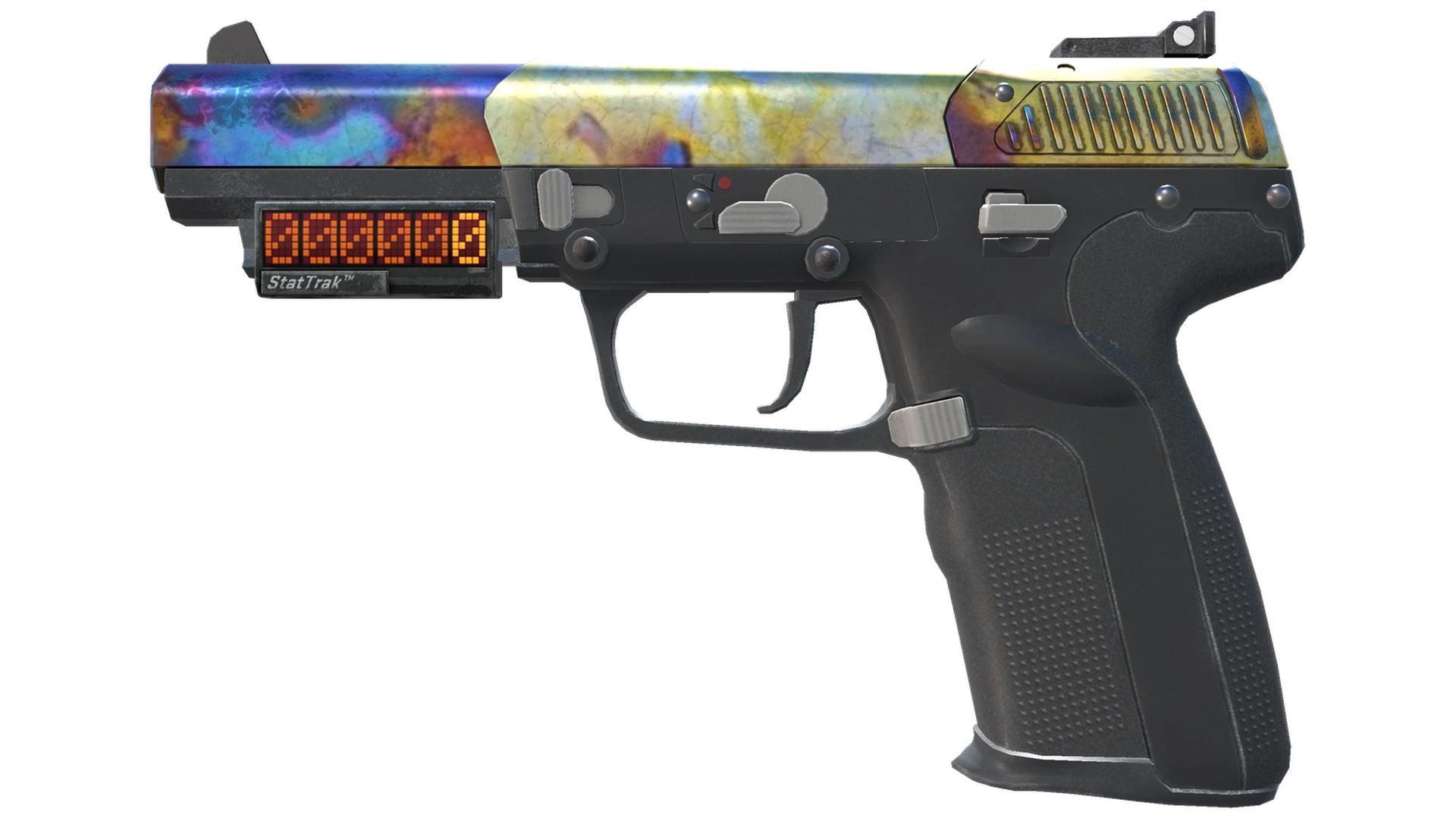 StatTrak™ Five-SeveN | Case Hardened (Well-Worn)