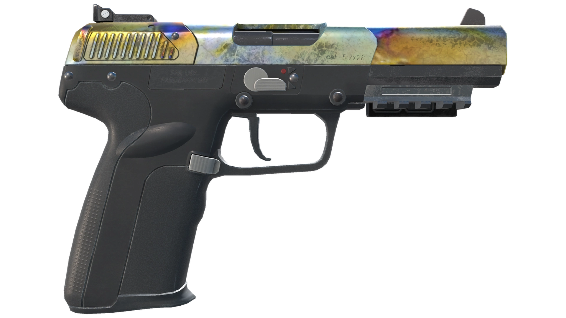 StatTrak™ Five-SeveN | Case Hardened (Well-Worn)