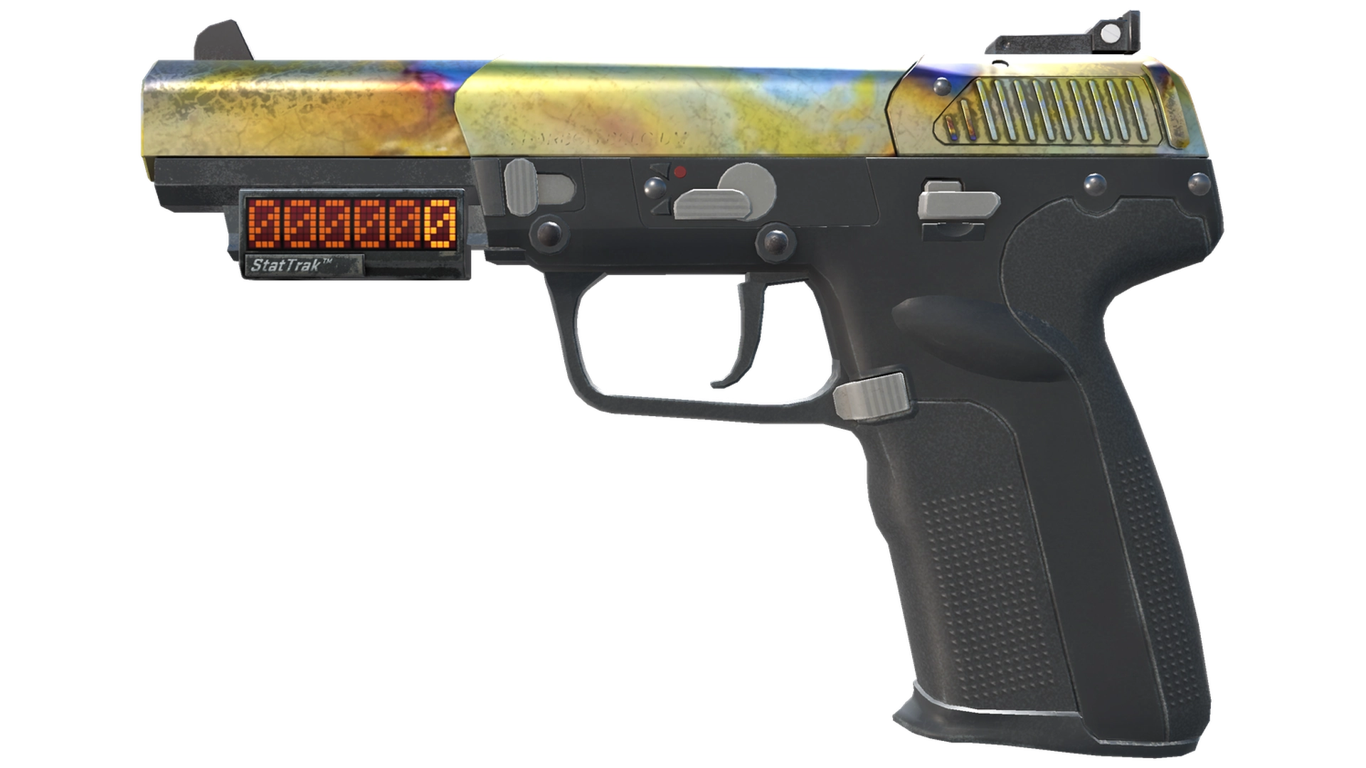 StatTrak™ Five-SeveN | Case Hardened (Well-Worn)