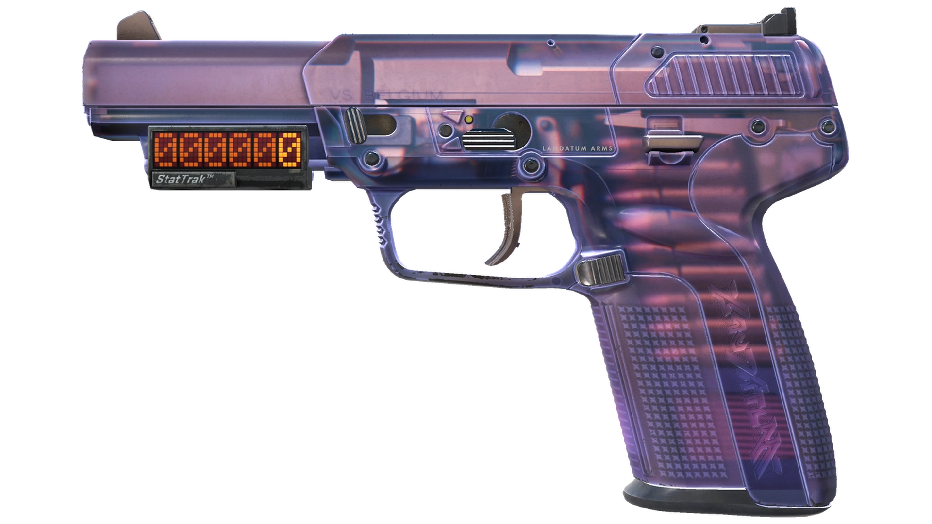 StatTrak™ Five-SeveN | Dark Polymer (Minimal Wear)