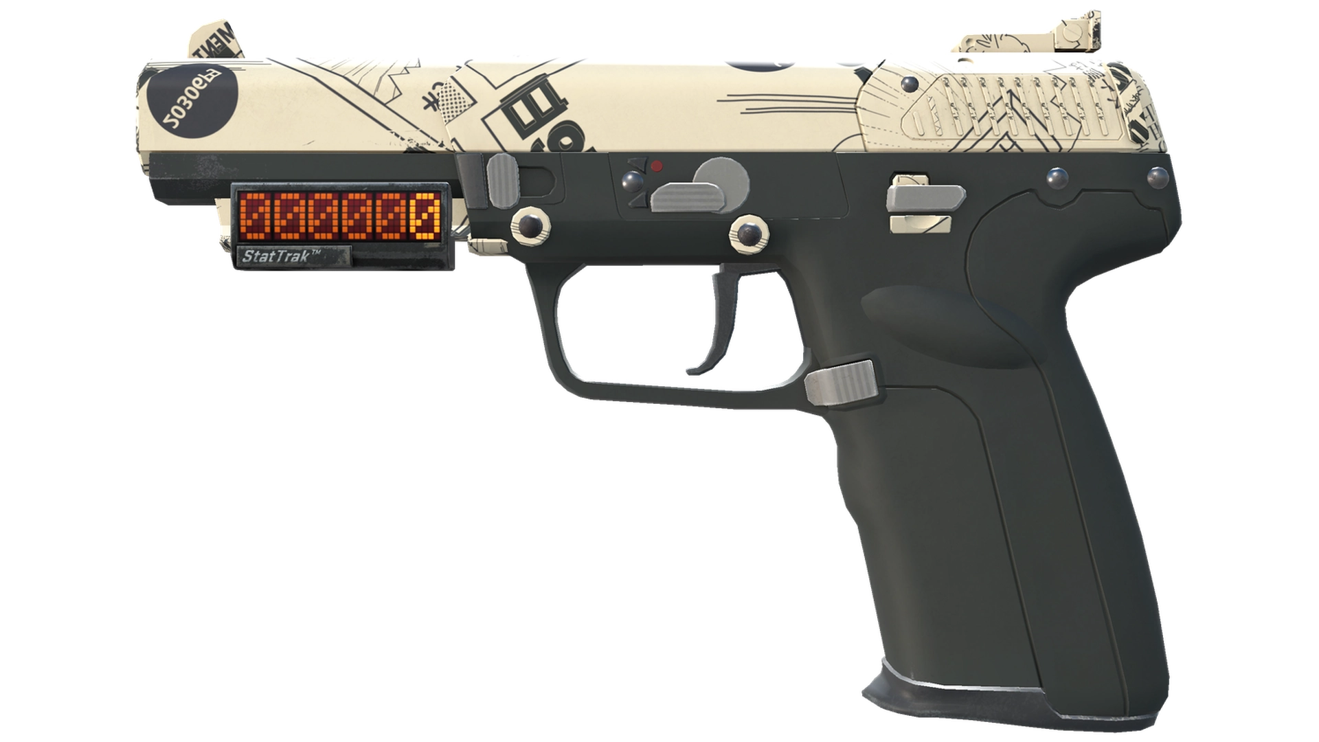 StatTrak™ Five-SeveN | Kami (Factory New)