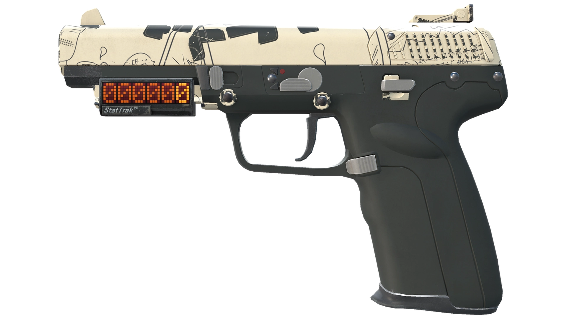 StatTrak™ Five-SeveN | Ками (Немного поношенное)