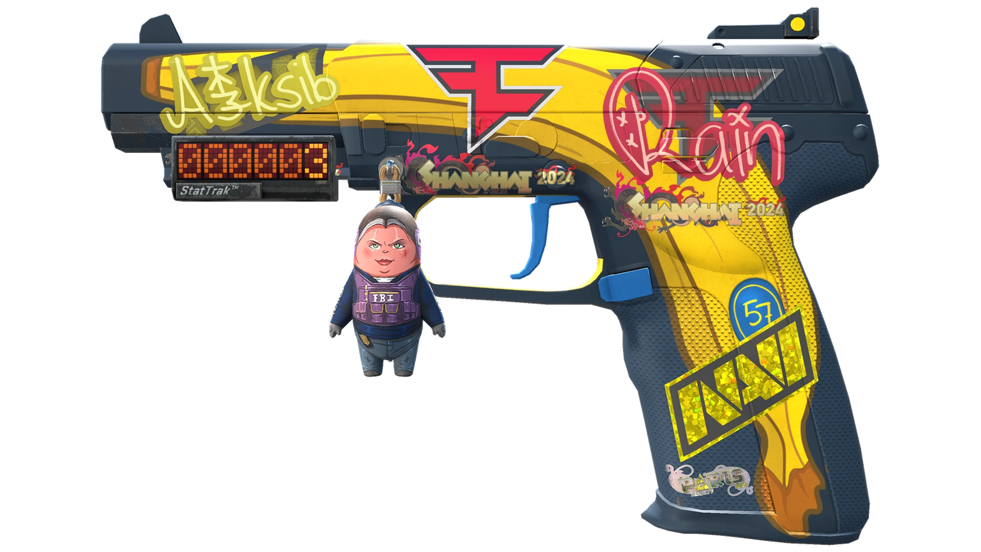 StatTrak™ Five-SeveN | Обезьянье дело (После полевых испытаний)