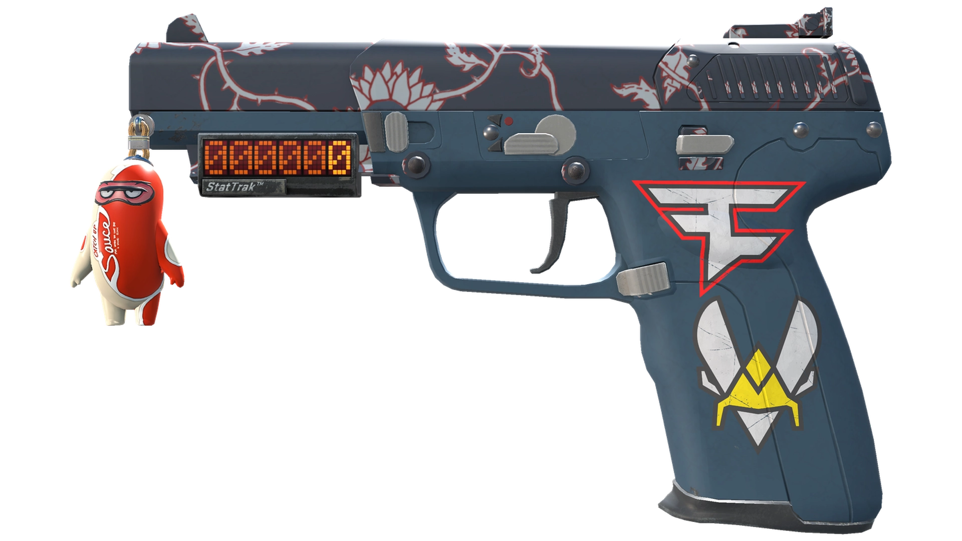 StatTrak™ Five-SeveN | Nightshade (Factory New)