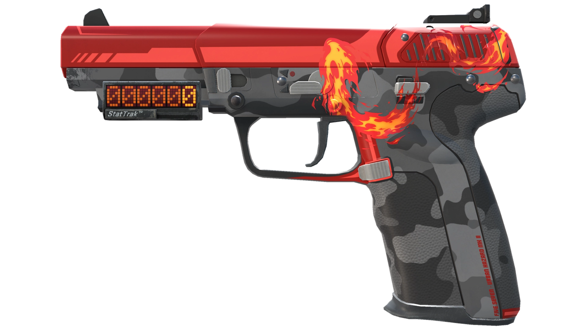 StatTrak™ Five-SeveN | Городская опасность (Прямо с завода)