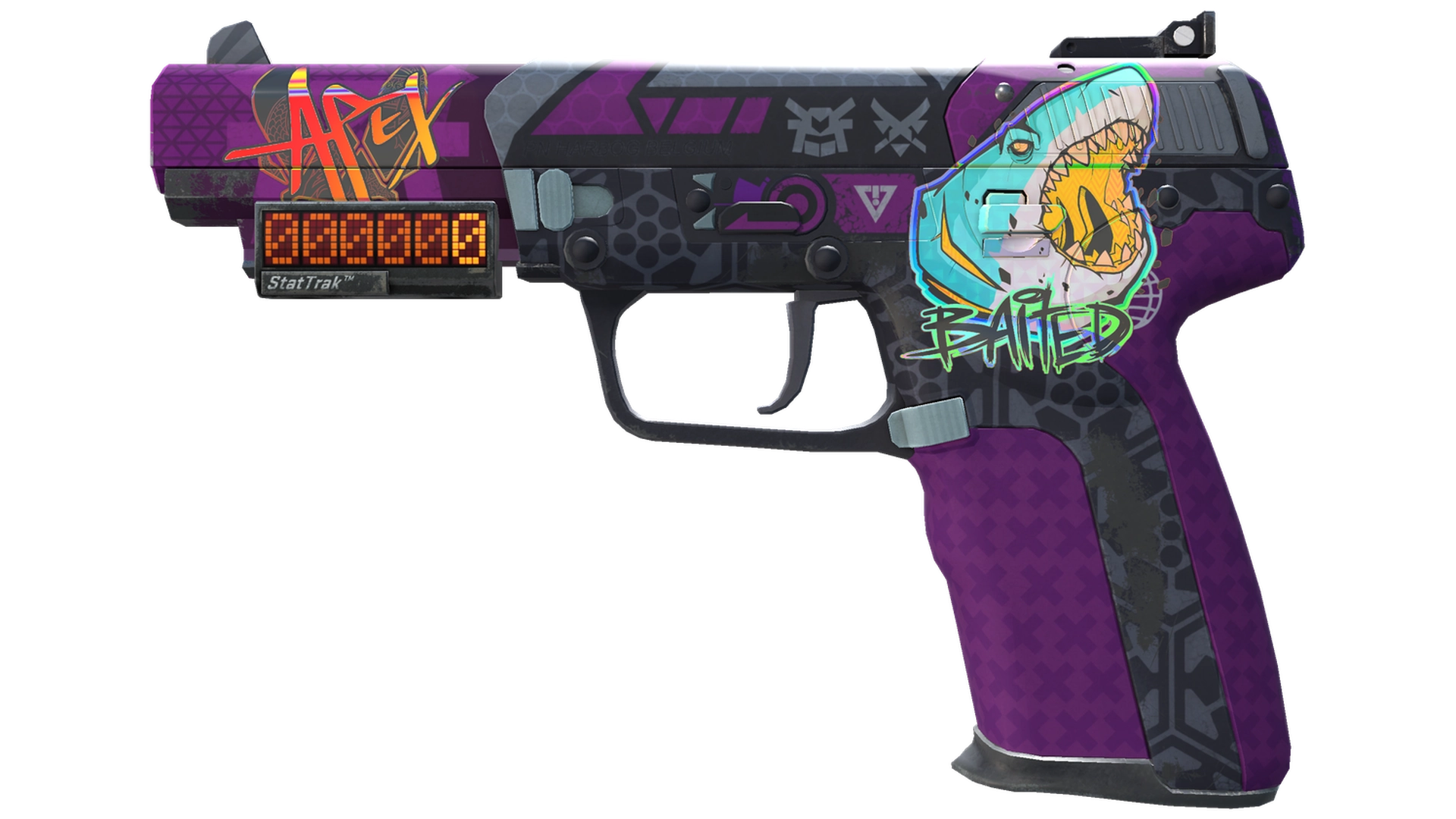 StatTrak™ Five-SeveN | Неистовый даймё (Немного поношенное)