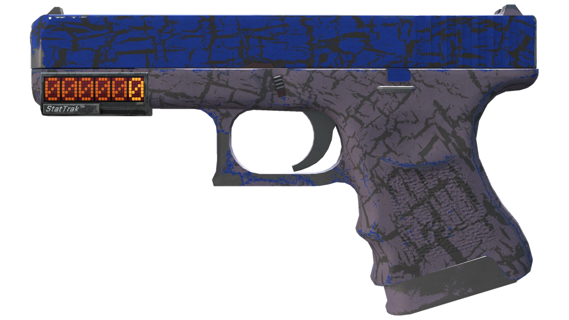 StatTrak™ Glock-18 | Blue Fissure (Field-Tested)