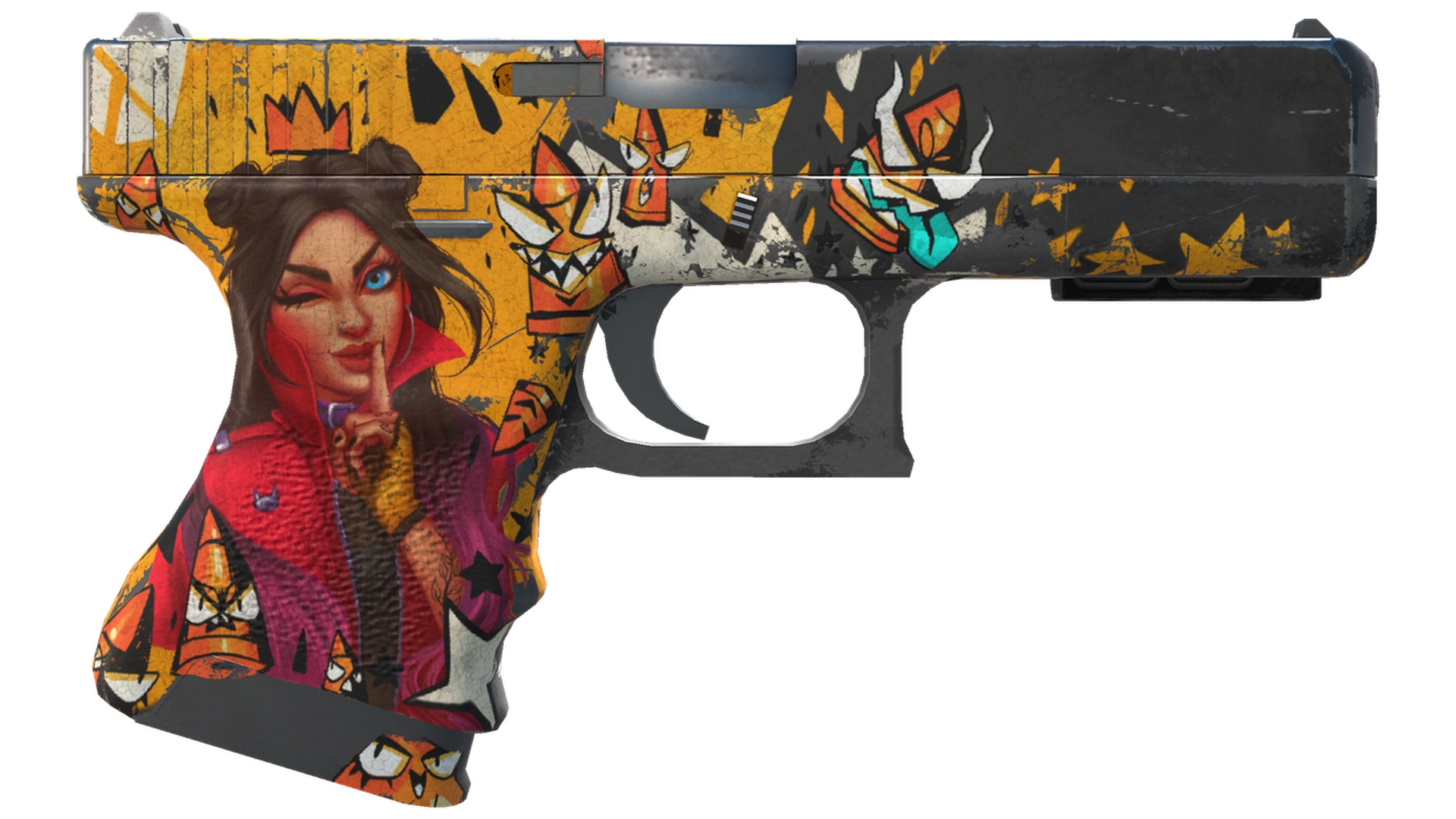 StatTrak™ Glock-18 | Королева пуль (Закалённое в боях)