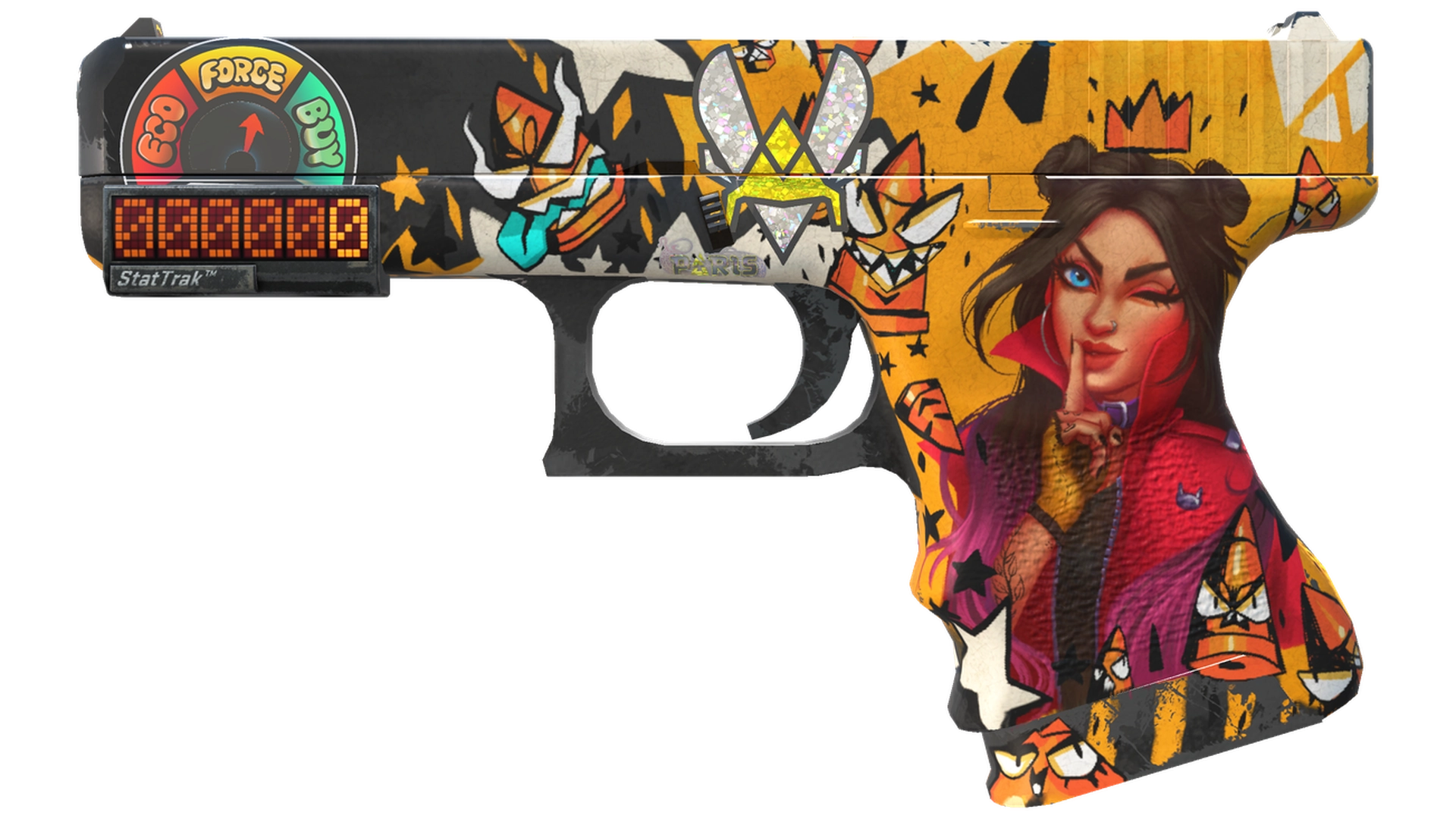 StatTrak™ Glock-18 | Bullet Queen (Field-Tested)