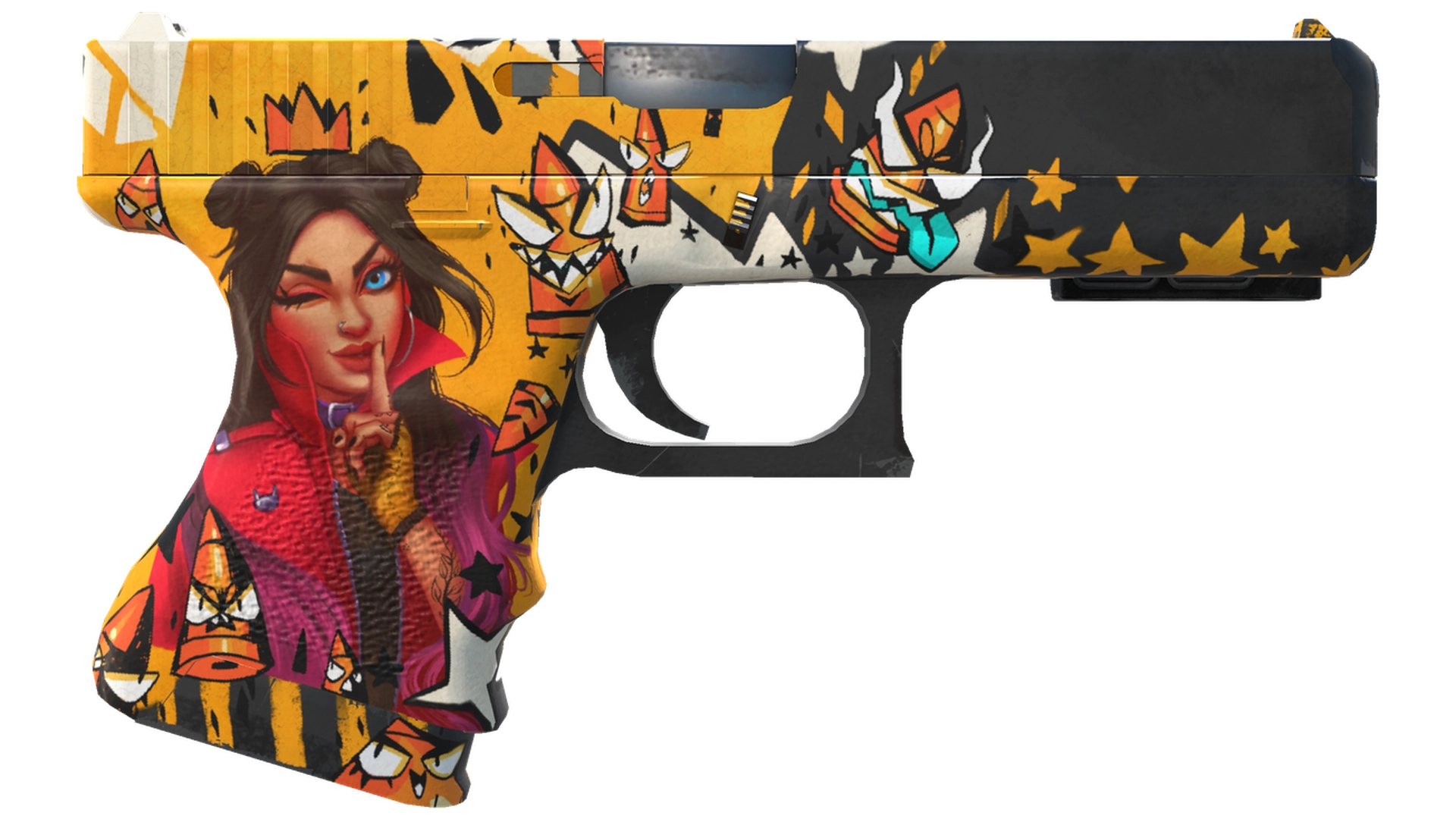 StatTrak™ Glock-18 | Bullet Queen (Minimal Wear)