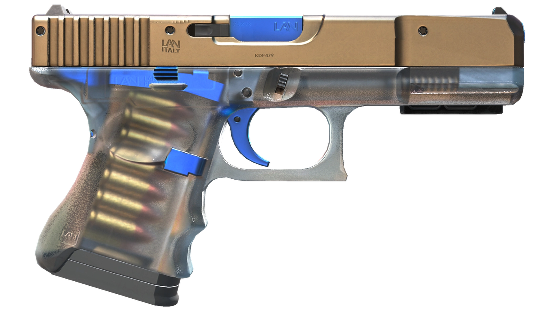StatTrak™ Glock-18 | Clear Polymer (Factory New)
