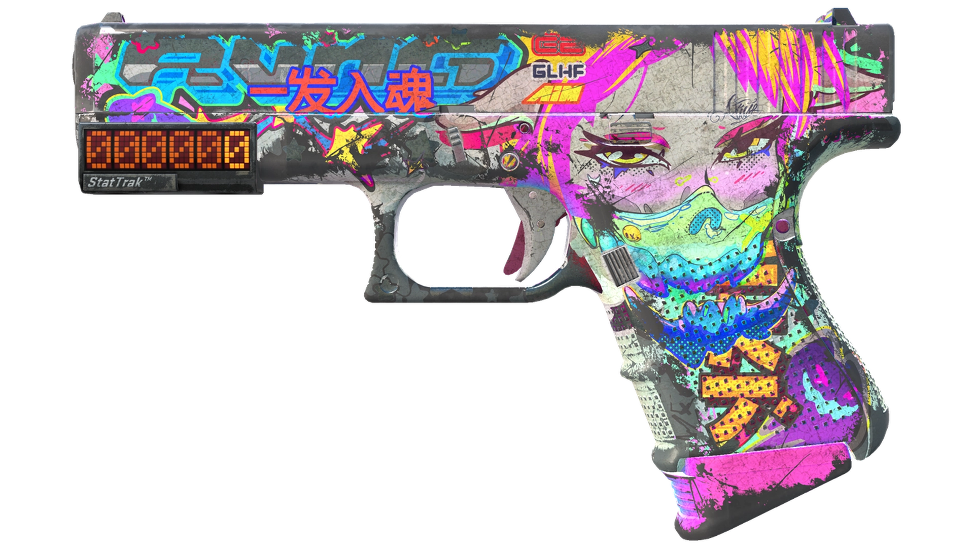 StatTrak™ Glock-18 | Fully Tuned (Battle-Scarred)
