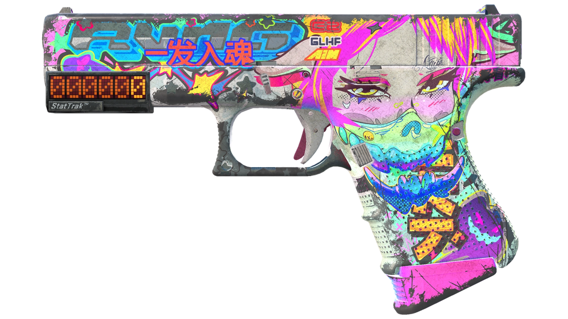 StatTrak™ Glock-18 | Fully Tuned (Battle-Scarred)