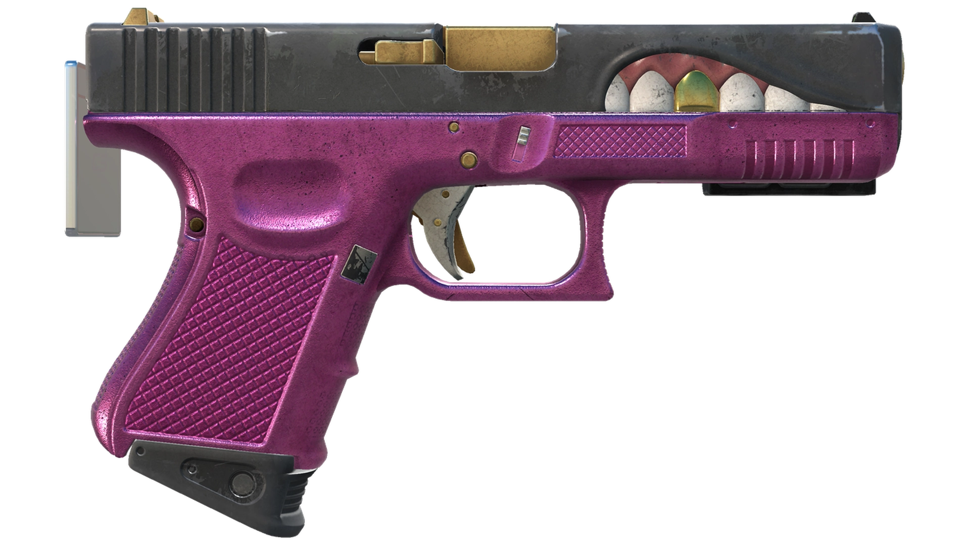 StatTrak™ Glock-18 | Gold Toof (Battle-Scarred)