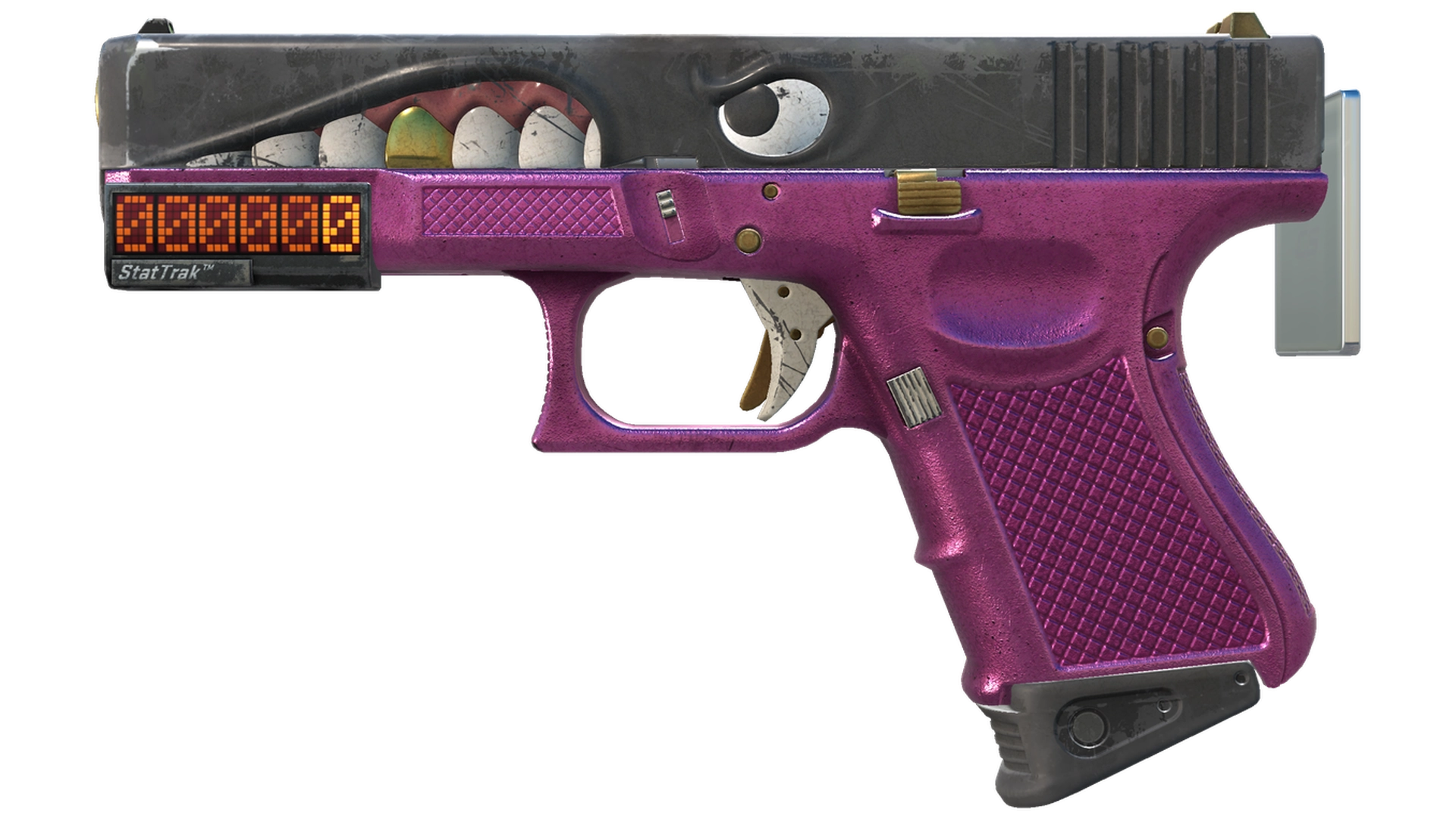 StatTrak™ Glock-18 | Gold Toof (Battle-Scarred)