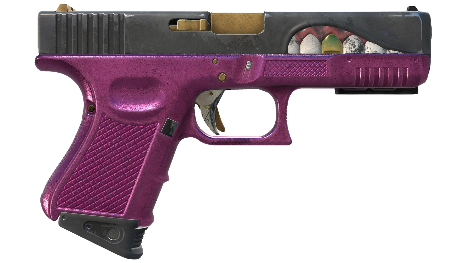 StatTrak™ Glock-18 | Gold Toof (Battle-Scarred)