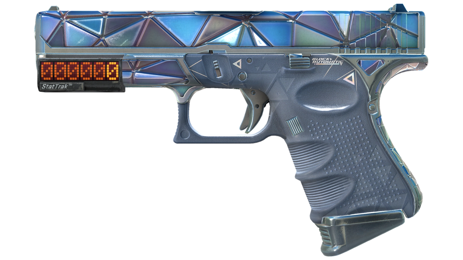 StatTrak™ Glock-18 | Mirror Mosaic (Minimal Wear)