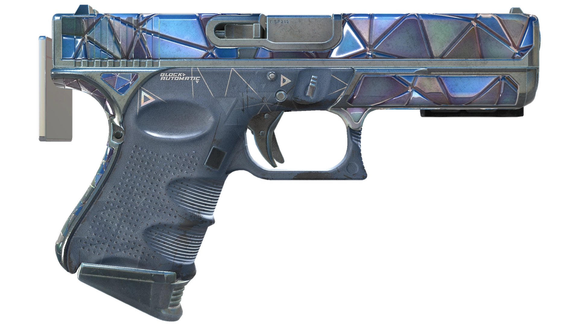 StatTrak™ Glock-18 | Mirror Mosaic (Well-Worn)