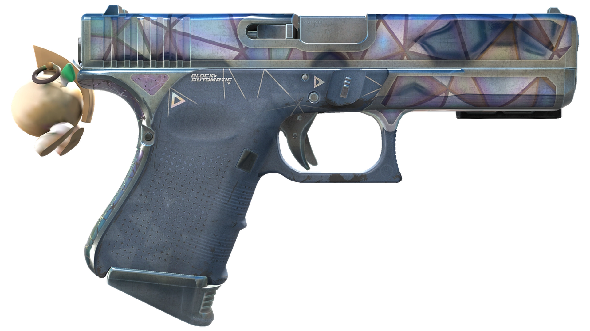 StatTrak™ Glock-18 | Mirror Mosaic (Well-Worn)