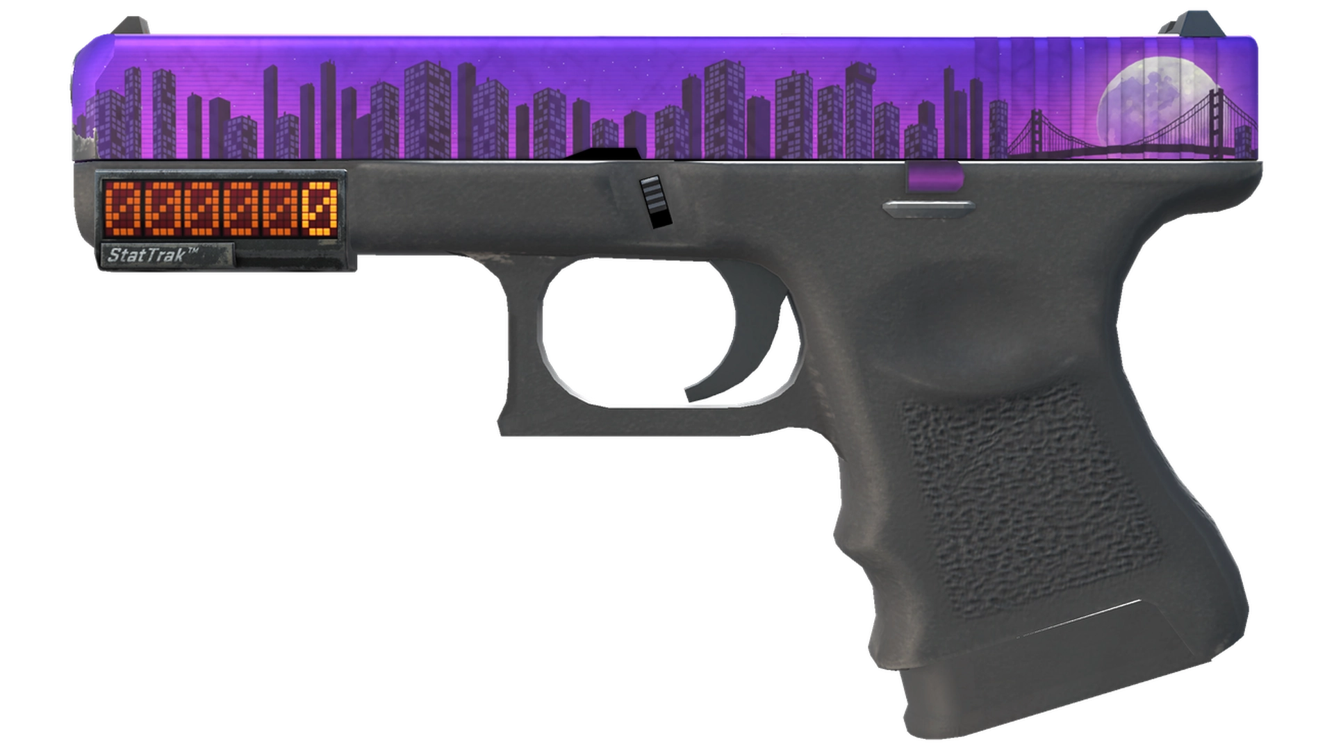 StatTrak™ Glock-18 | Лунная ночь (Немного поношенное)