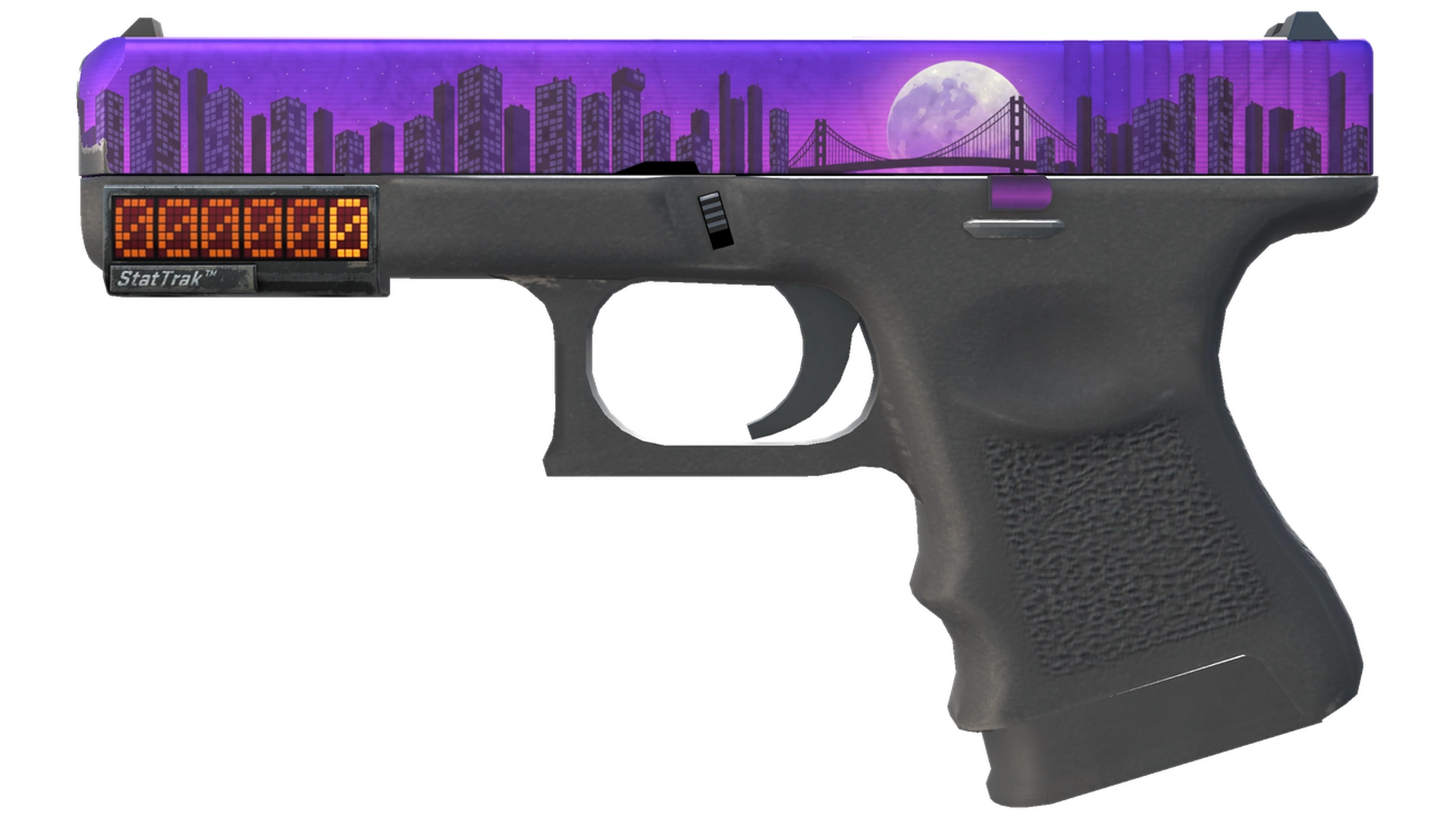 StatTrak™ Glock-18 | Лунная ночь (Немного поношенное)