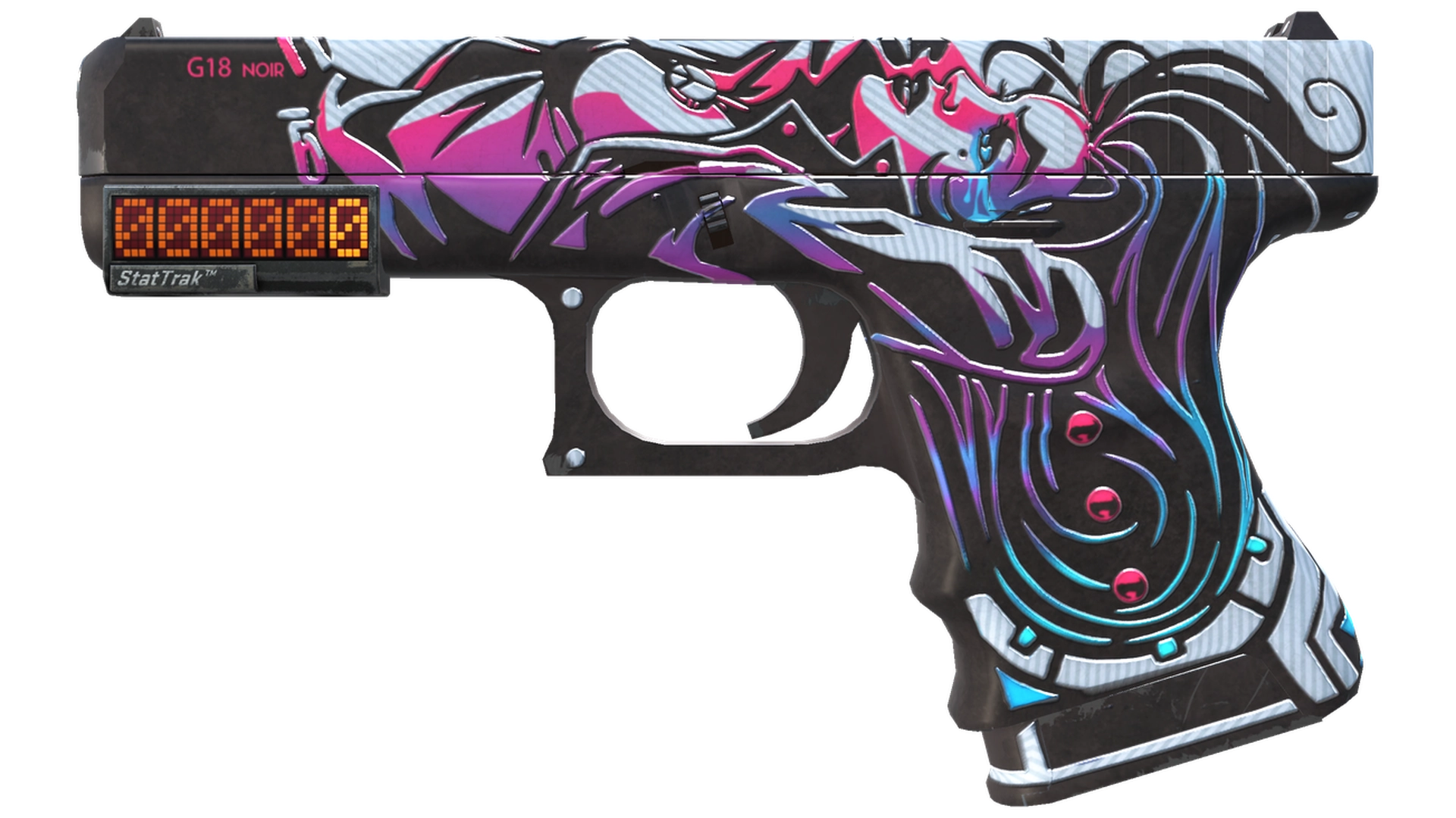 StatTrak™ Glock-18 | Neo-Noir (Factory New)
