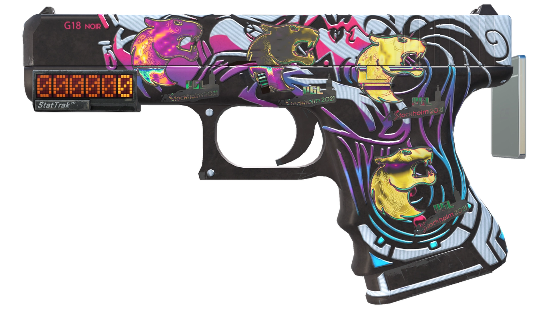 StatTrak™ Glock-18 | Neo-Noir (Factory New)