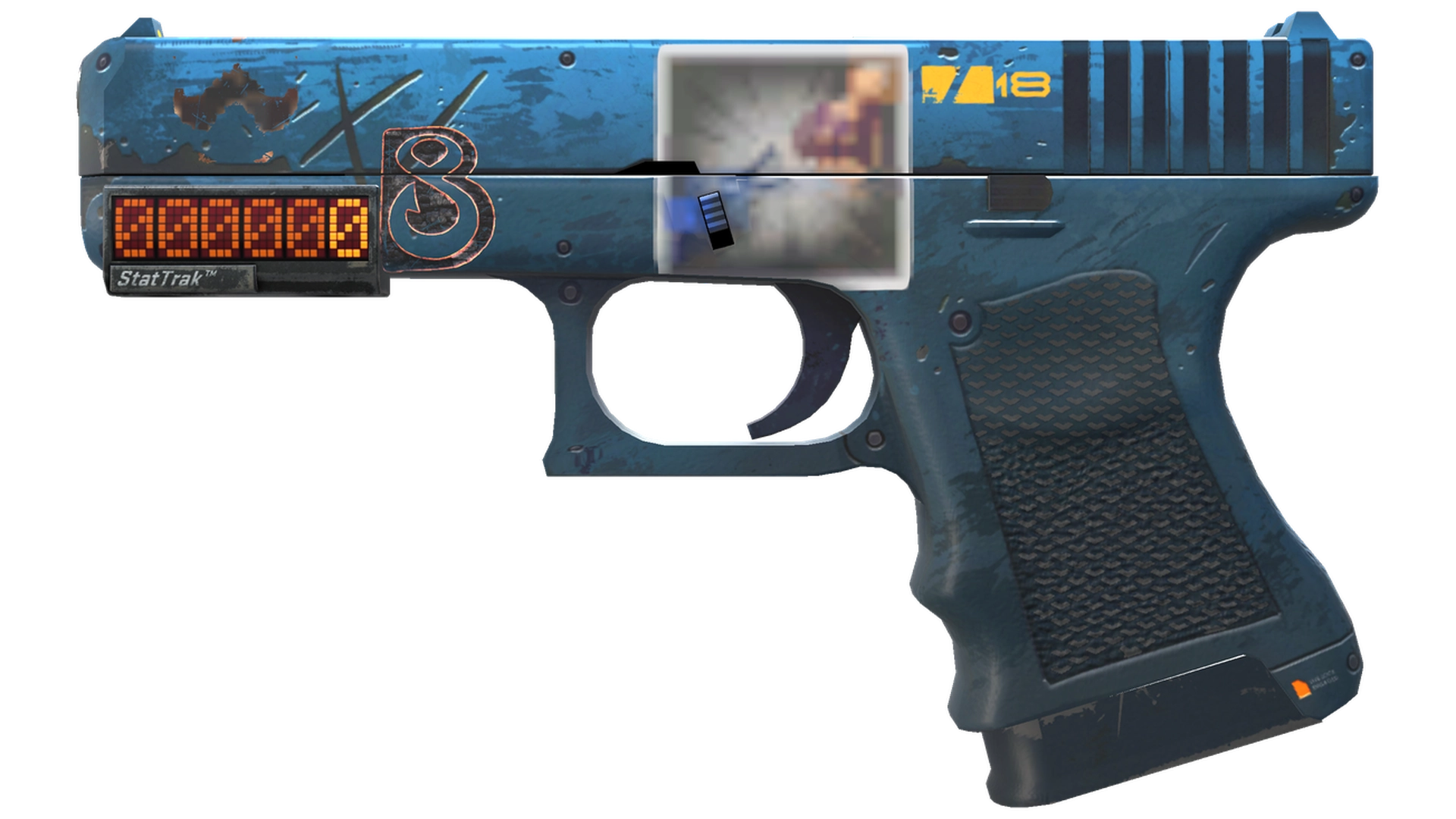 StatTrak™ Glock-18 | Пришелец (Прямо с завода)