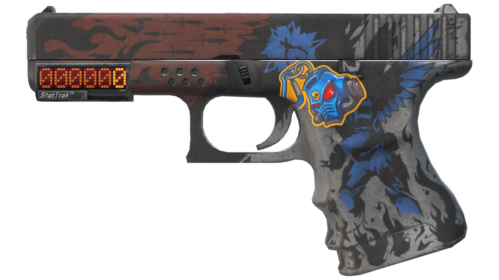 StatTrak™ Glock-18 | Sacrifice (Minimal Wear)