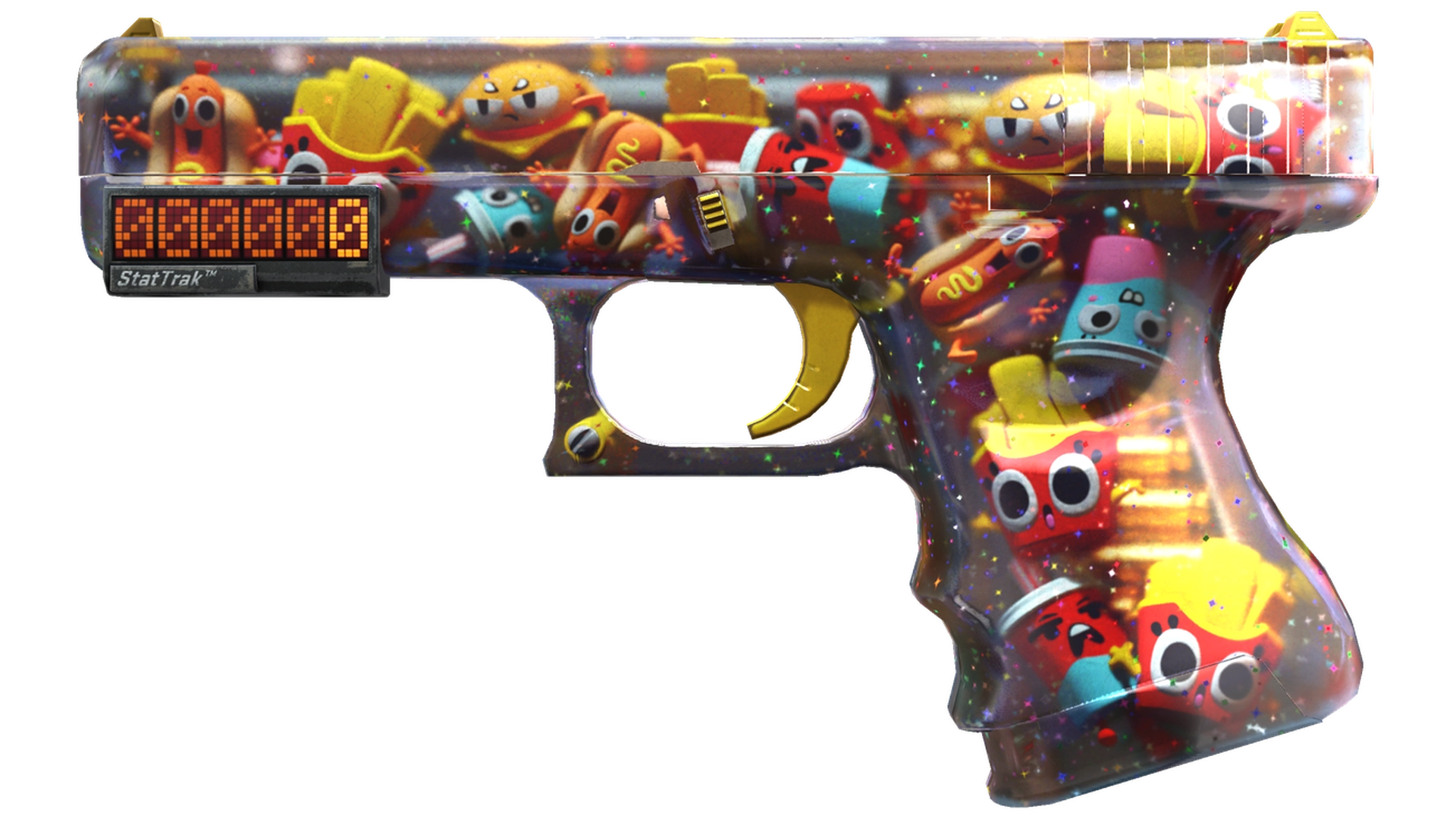 StatTrak™ Glock-18 | Snack Attack (Field-Tested)