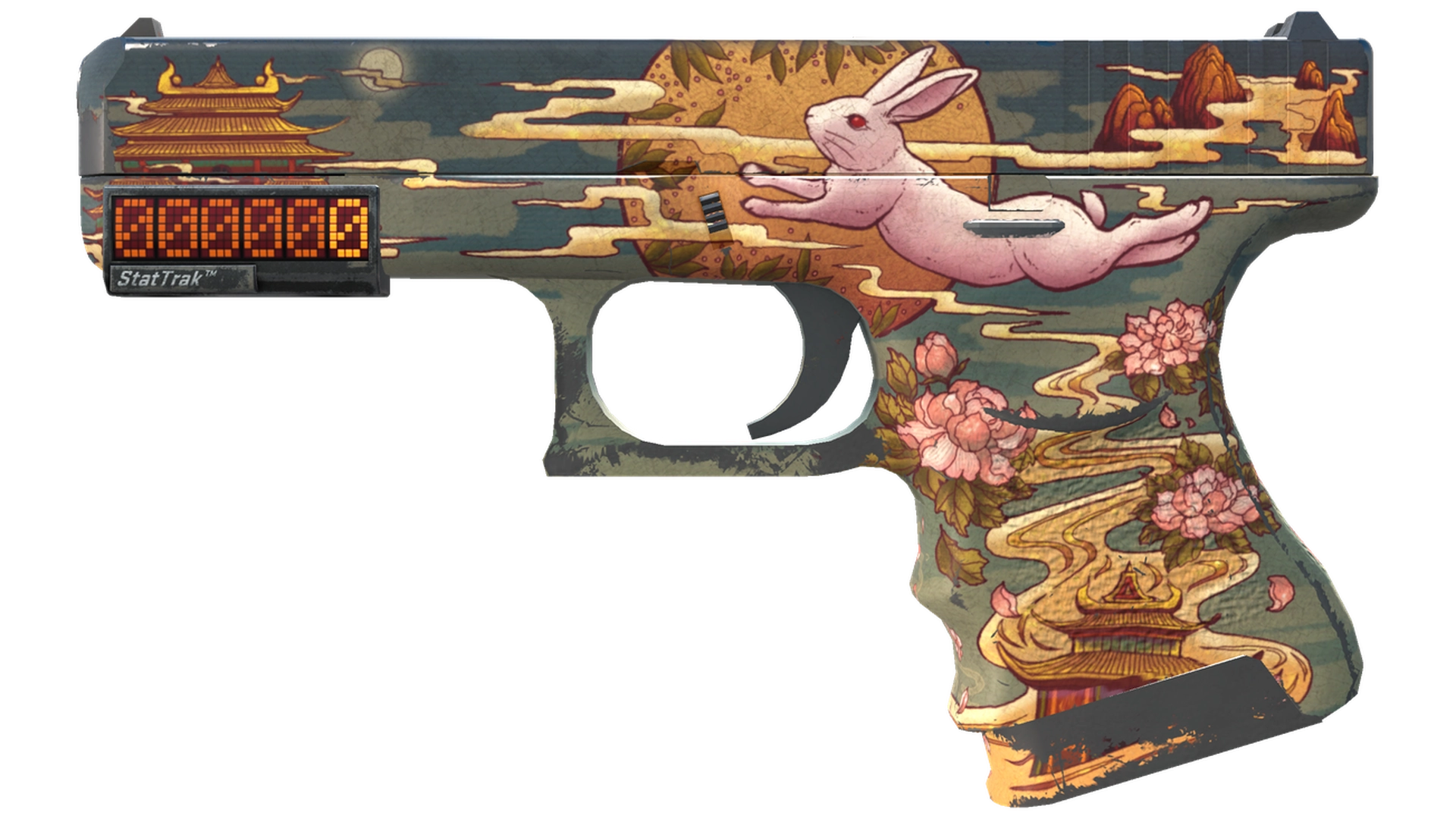 StatTrak™ Glock-18 | Umbral Rabbit (Well-Worn)