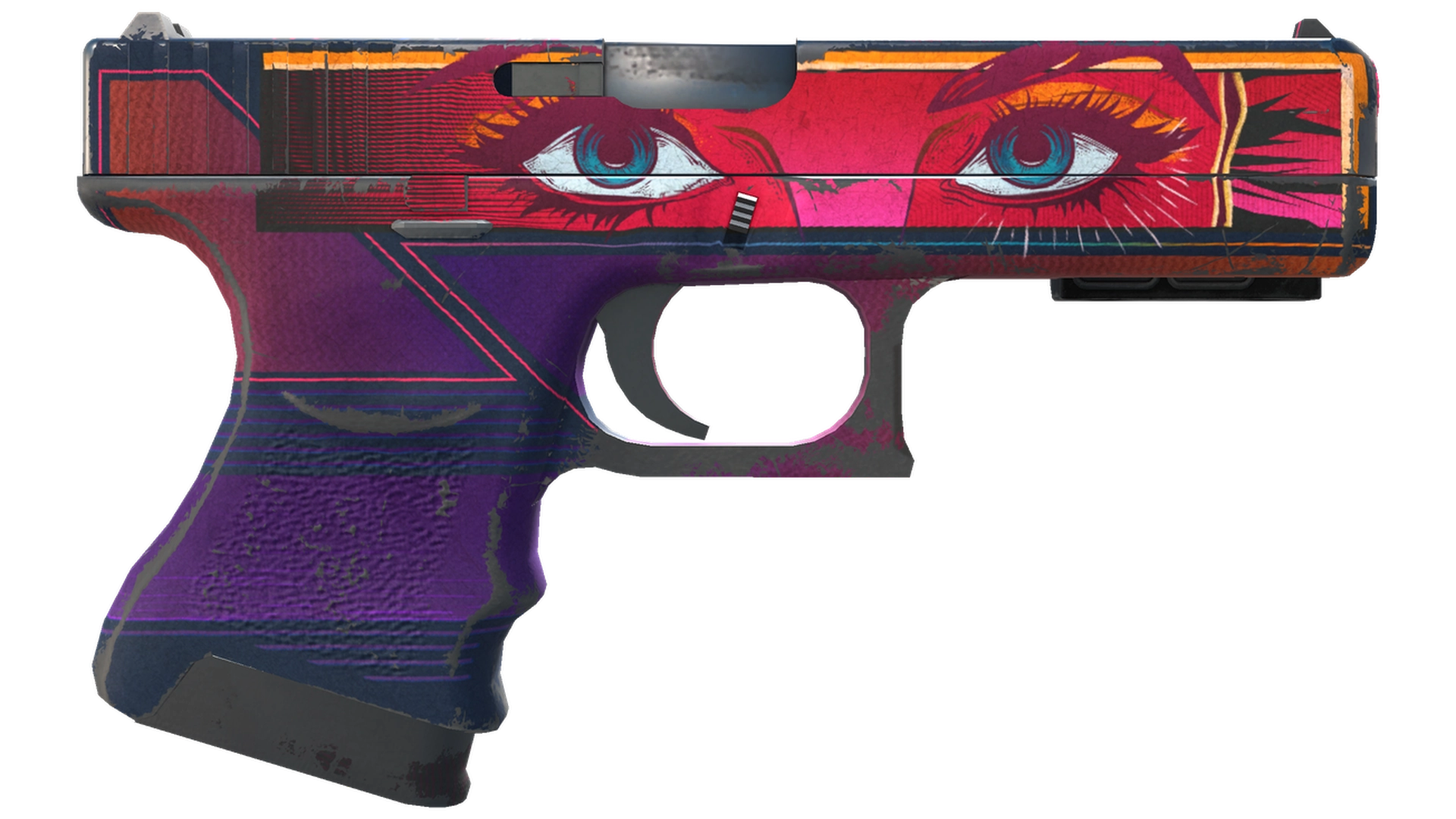 StatTrak™ Glock-18 | Vogue (Battle-Scarred)